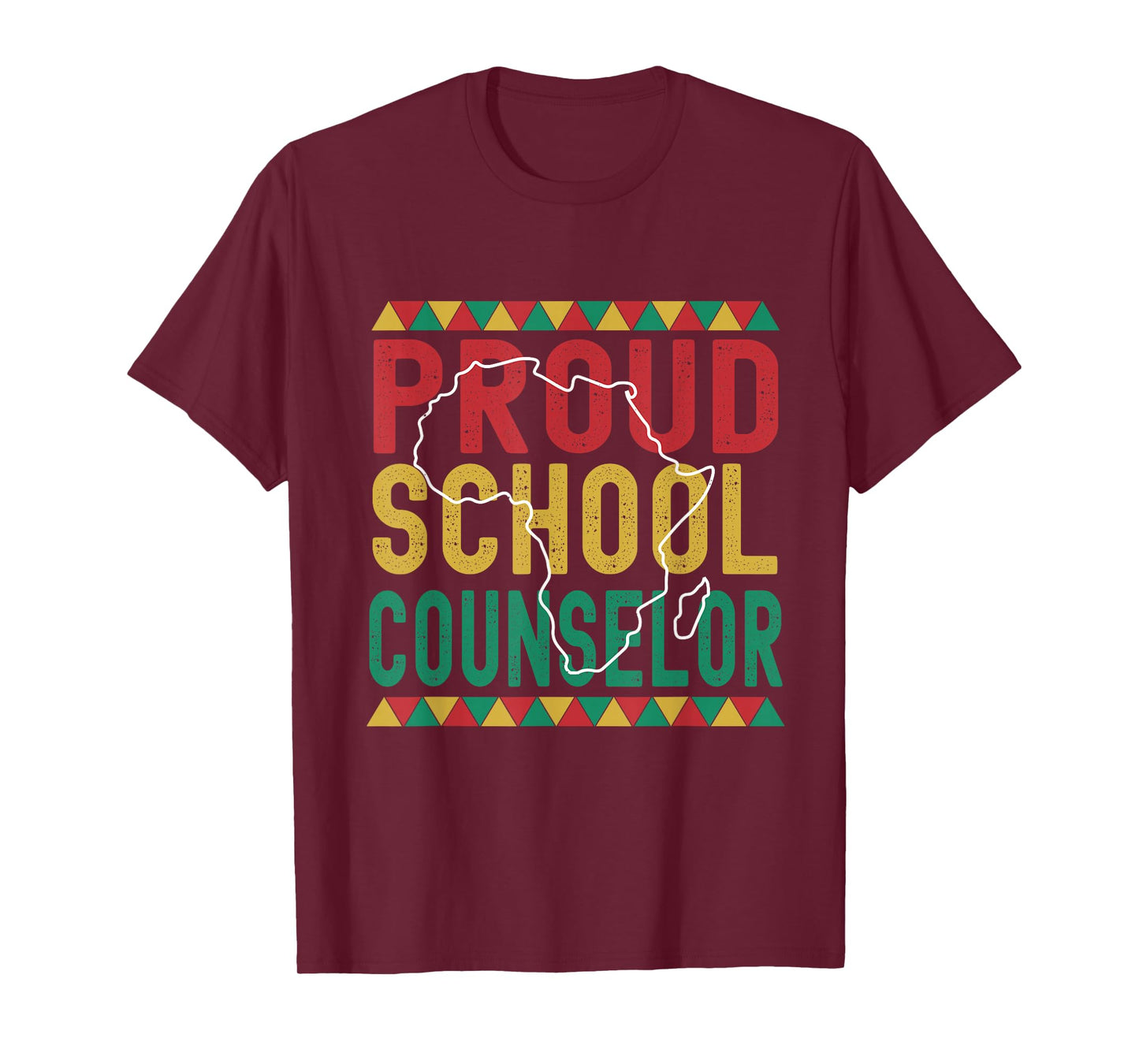 Proud School Counselor Pride Black History Month Historical T-Shirt