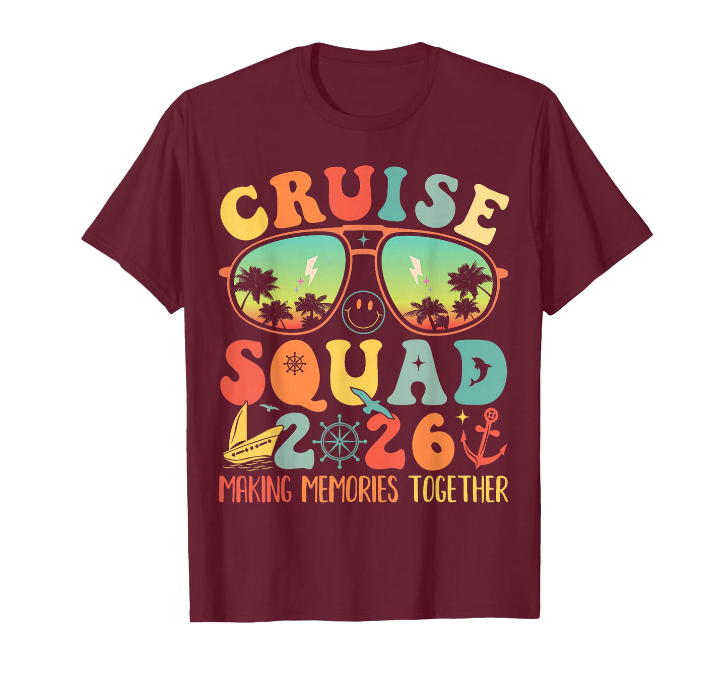 Cruise Squad 2026 Family Vacation Matching Group Summer T-Shirt