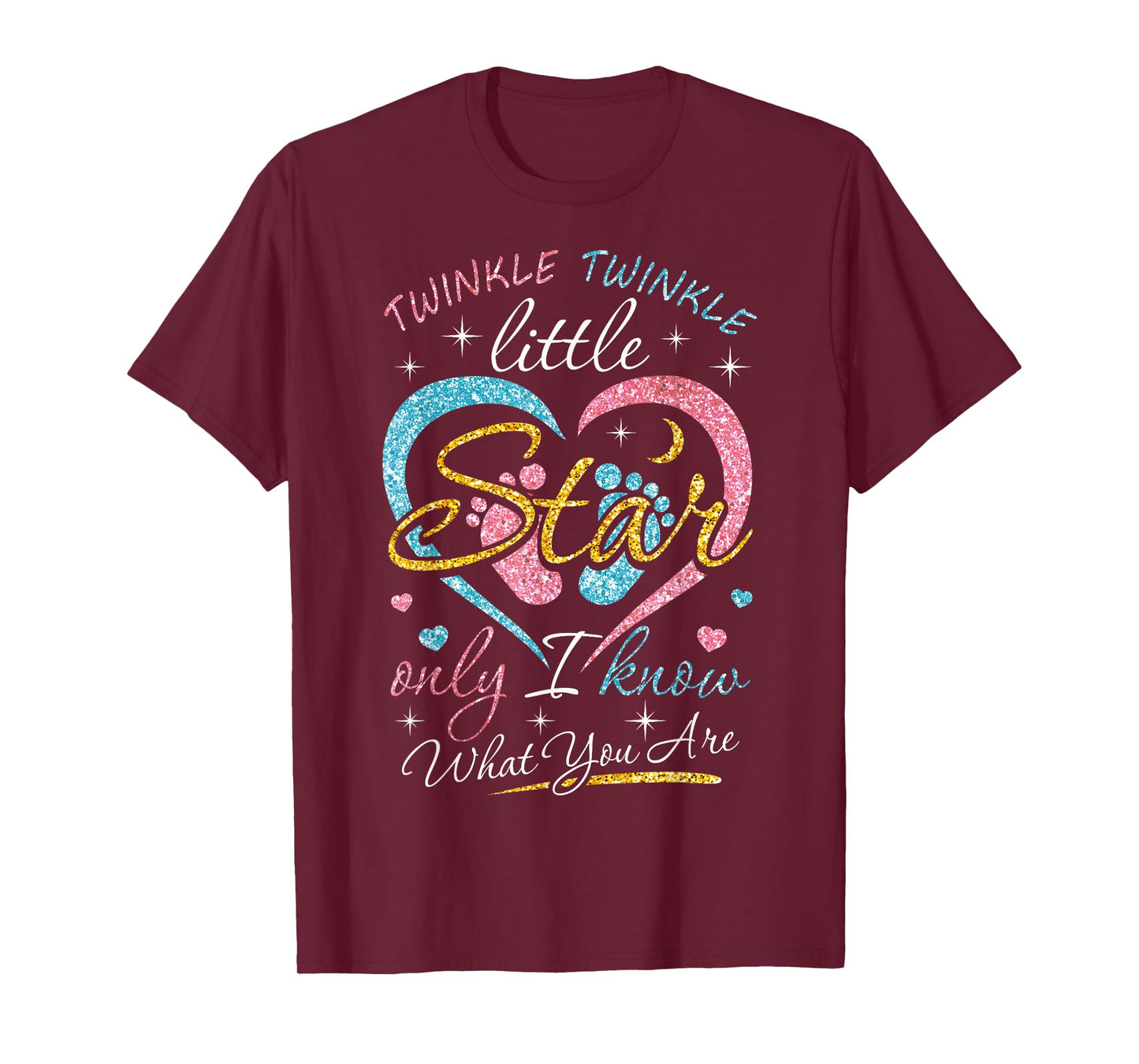 Twinkle Twinkle Little Star Only I Know Gender Keeper Reveal T-Shirt