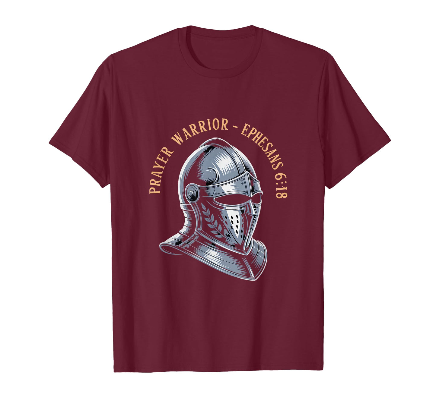 Christian Prayer Warrior Ephesians 6 18 Armor of God T-Shirt