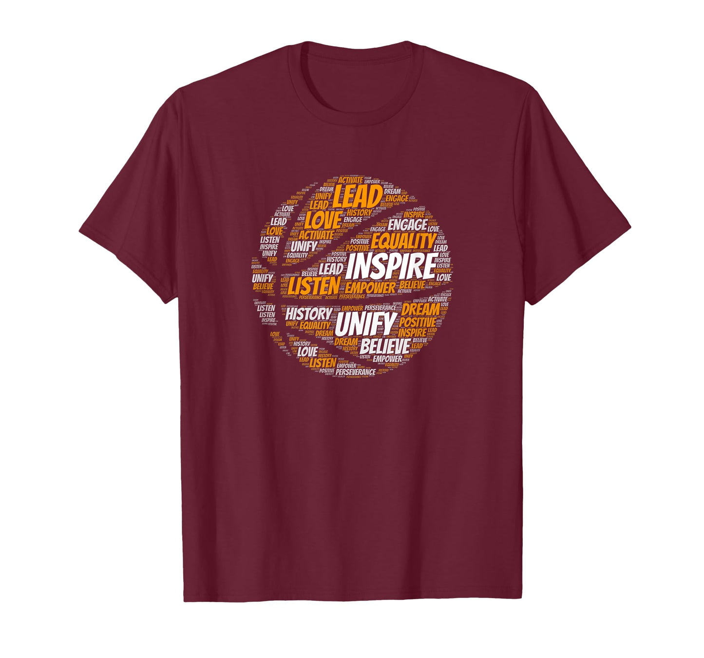 Motivational Quote BasketBall Inspiring Words T-Shirt