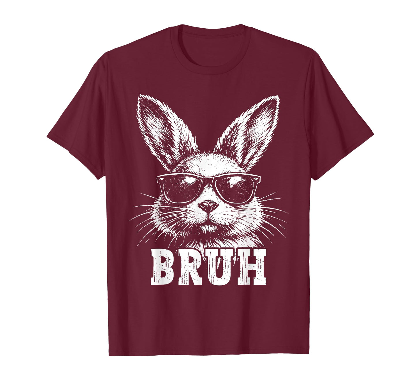 Kids Boy Easter Retro Bunny Bruh Easter Kids Boy Toddler Men T-Shirt