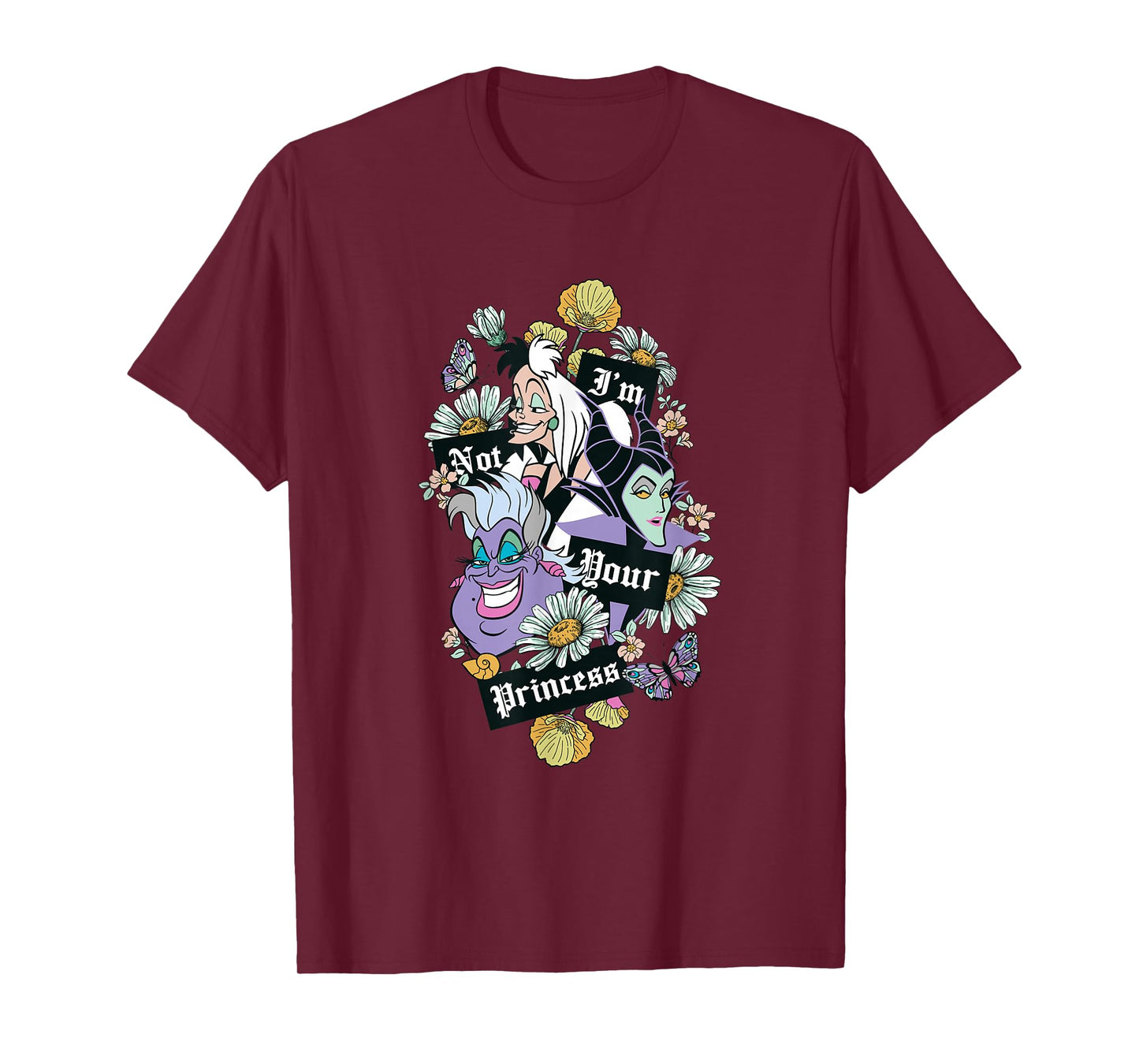 Disney Villains Not Your Princess T-Shirt