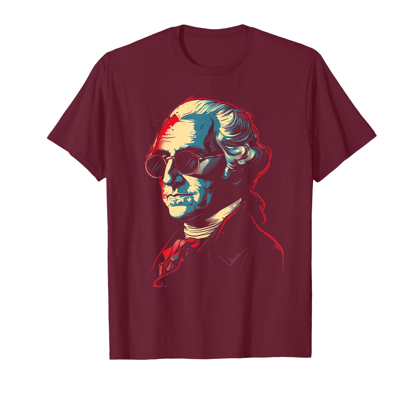 Retro Vintage George Washington - US 4th Of July T-Shirt