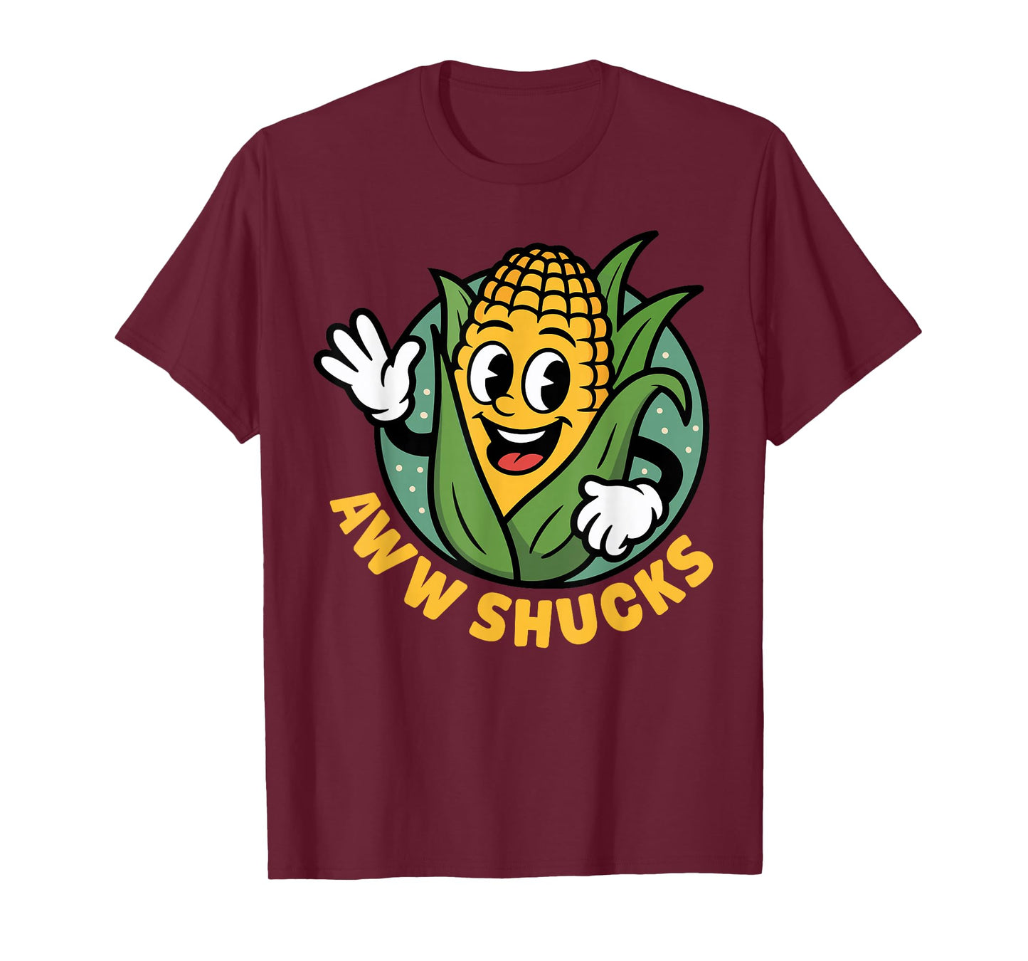 Aww Shucks Corn on the Cob Funny Corn T-Shirt