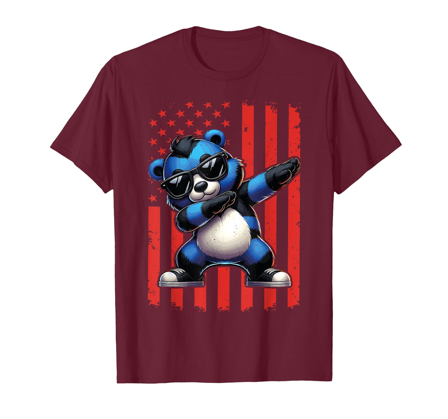 Graphic Bear Cubs Retro Bear Cubs Dabbing T-Shirt