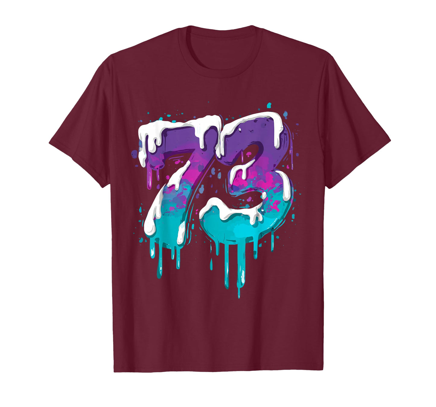 Vintage Baseball 73 Number T-Shirt