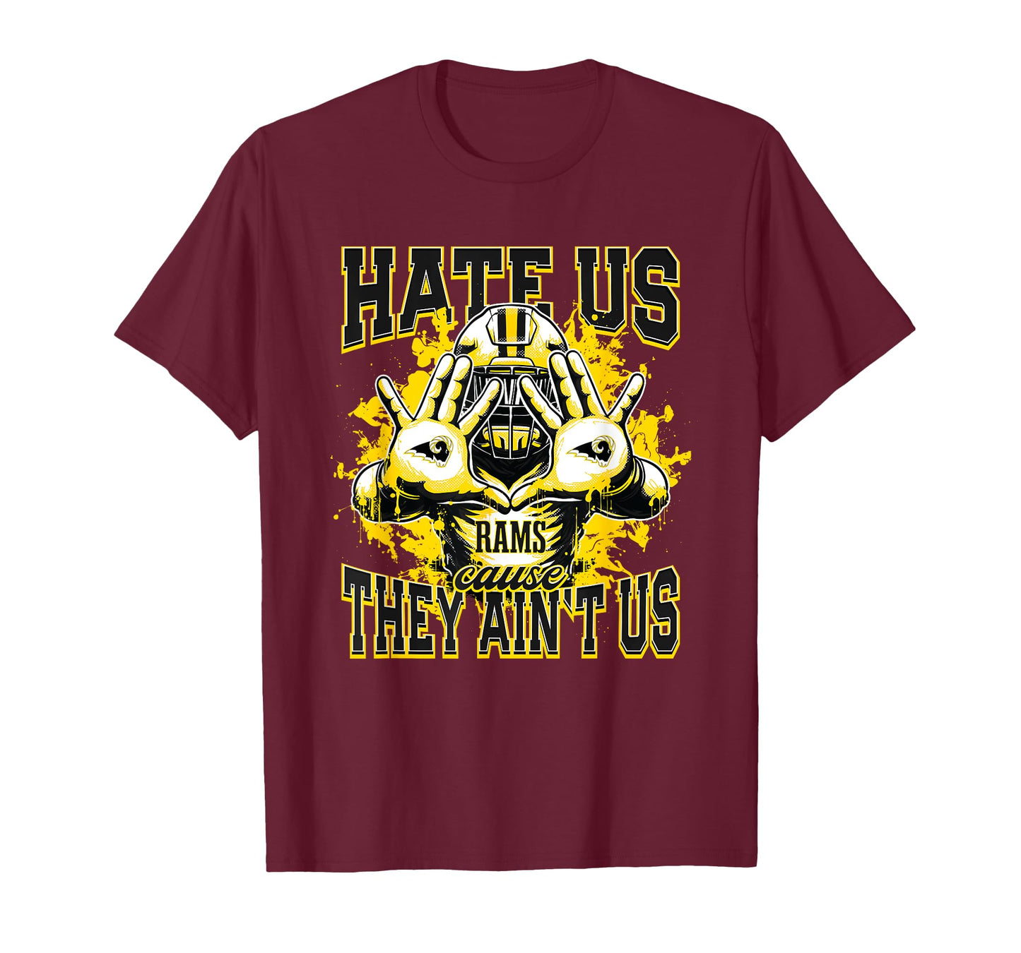 Southeast Polk Rams Logo Hate Us Cause They Ain't HS T-Shirt