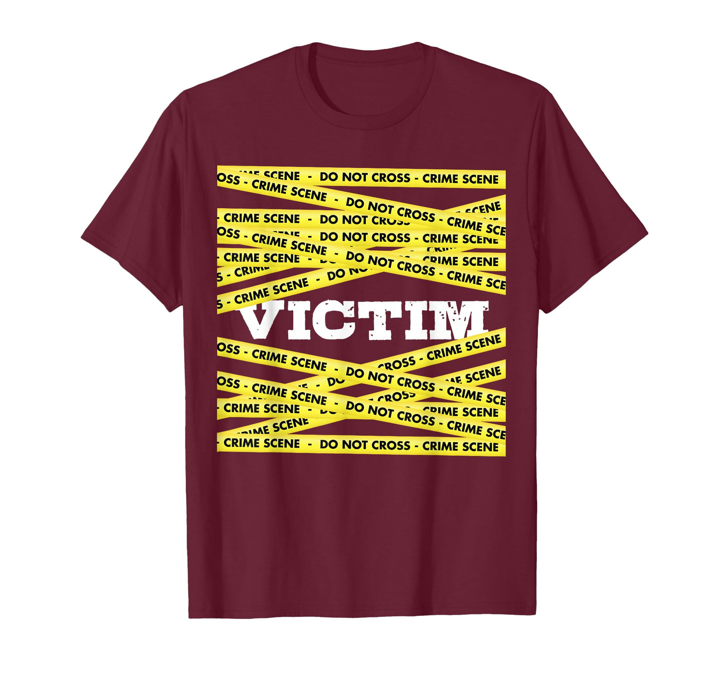 Victim Crime Scene Do No Cross True Crime Costume T-Shirt