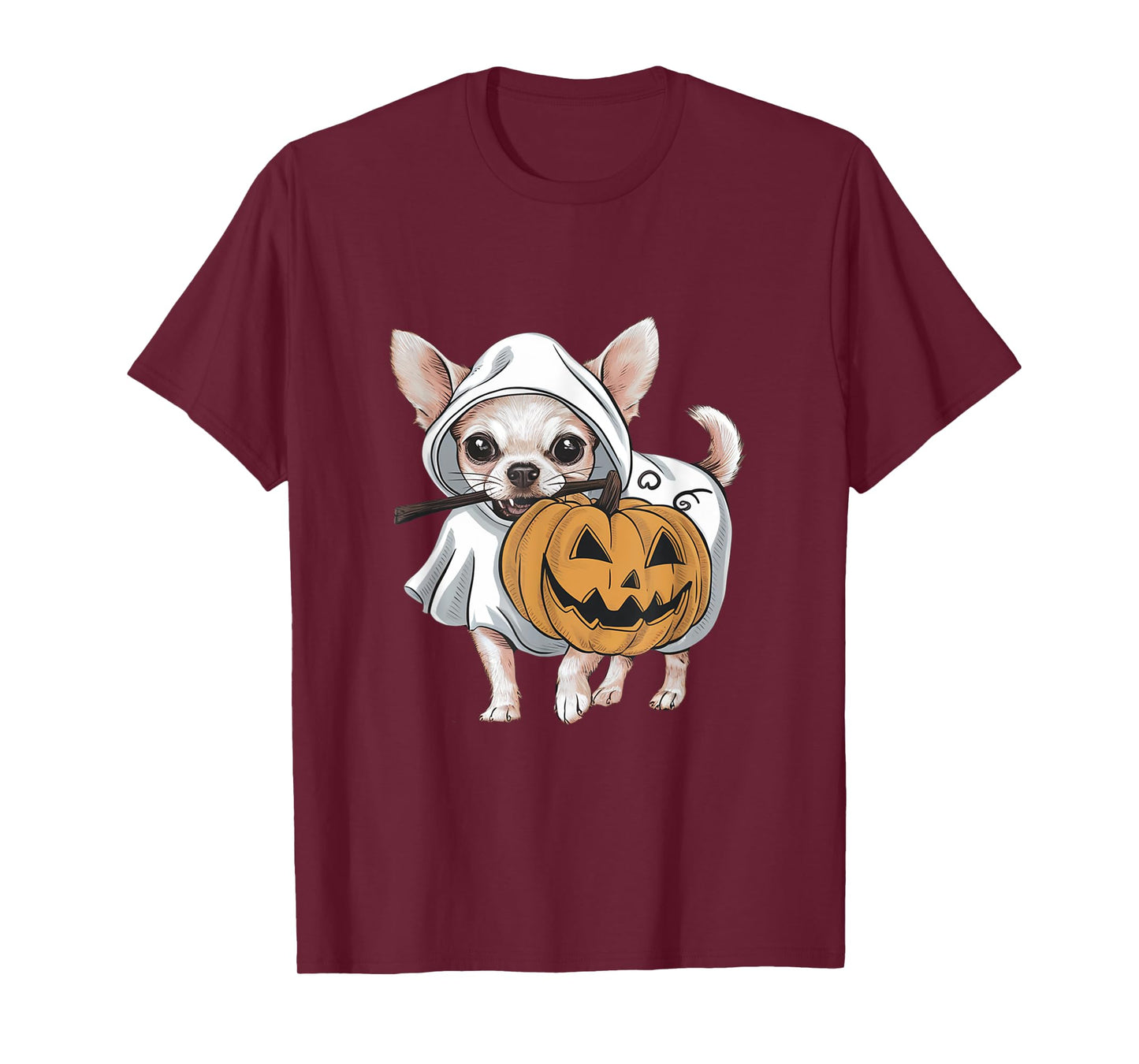 Chihuahua Ghost Dog Halloween T-Shirt