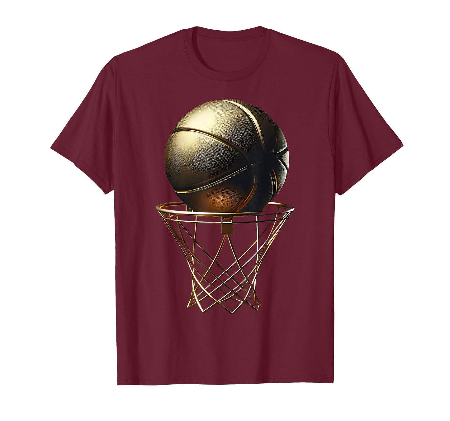 Basketball Player Trophy Game Coach Sports Lover T-Shirt