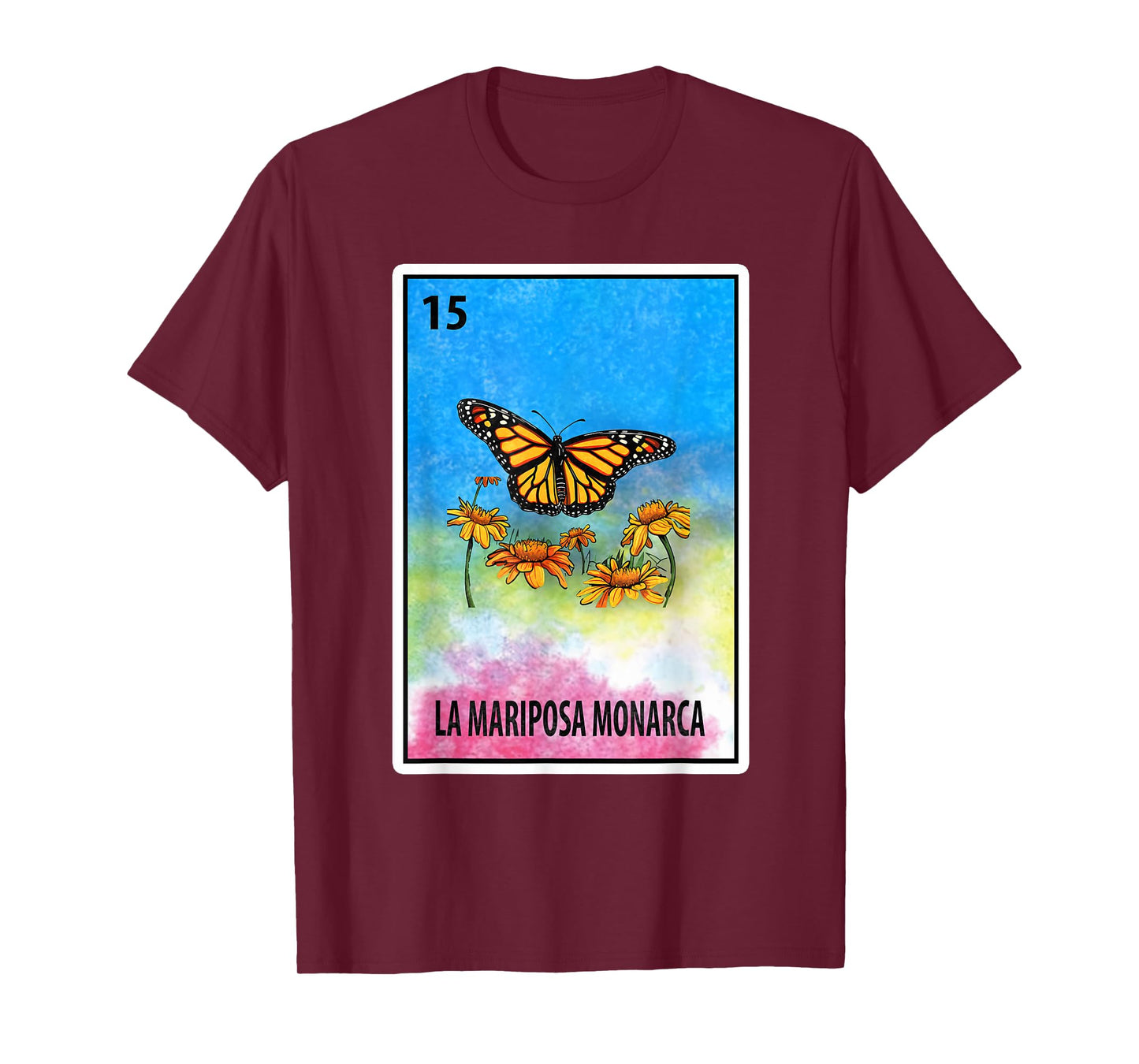 Mexican Bingo La Mariposa Monarca T-Shirt