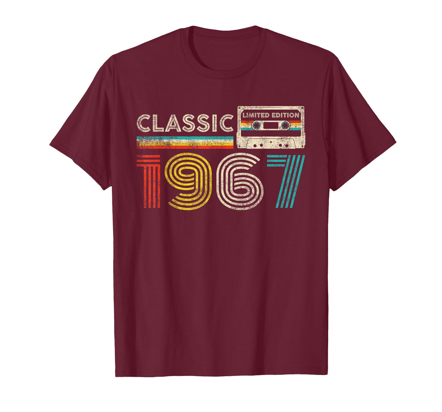 Classic 1967 Vintage Birthday 1967 Cassette Tape Classic T-Shirt