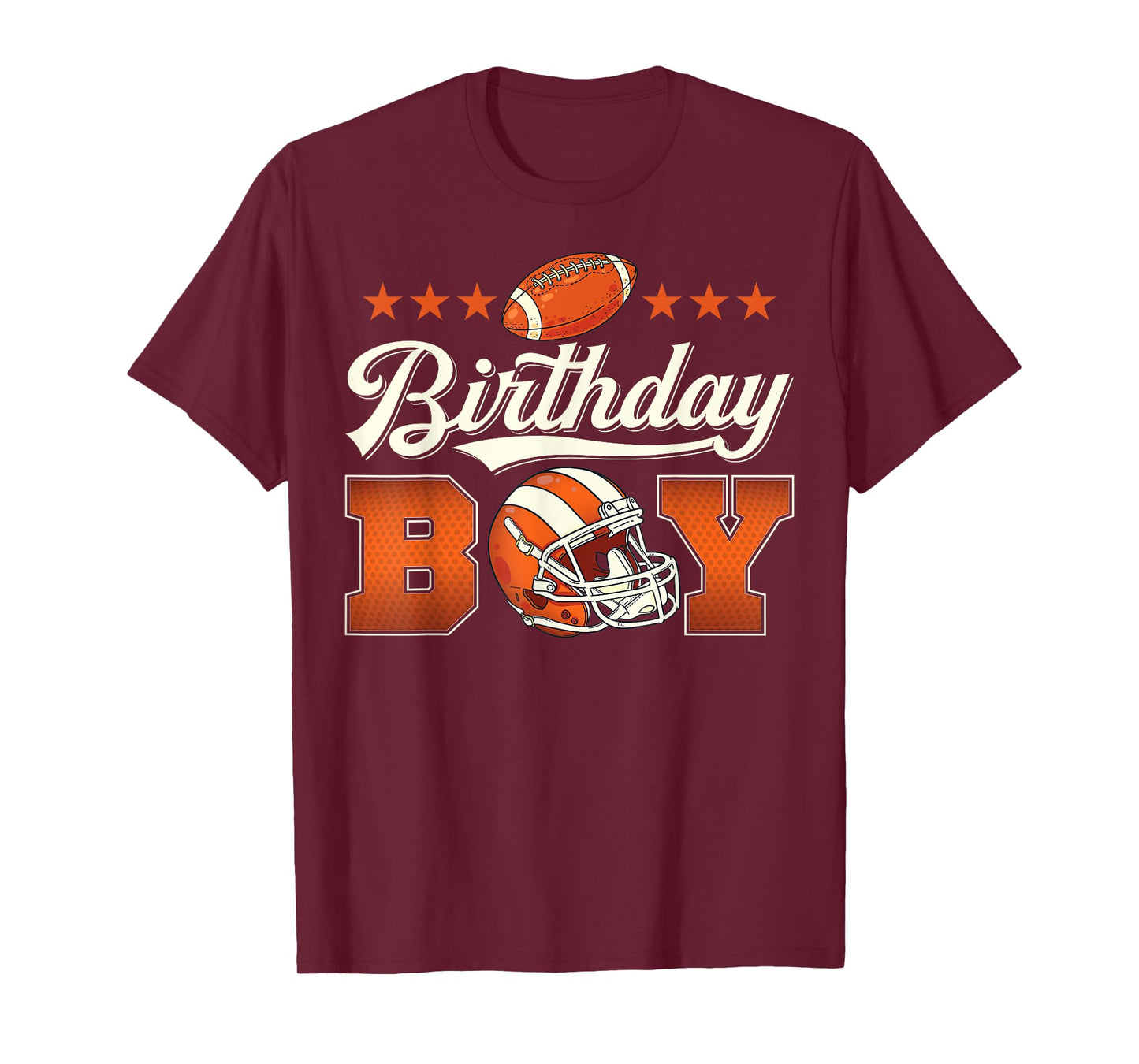 Birthday Boy Football Birthday Party Kids Boys Toddlers T-Shirt