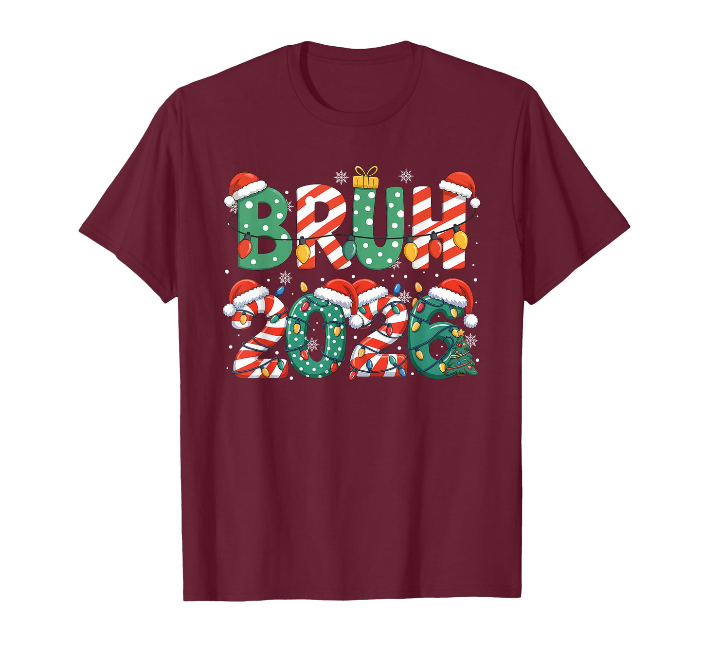 Bruh 2026 Happy New Year 2026 New Year's Eve Party Kids Boys T-Shirt
