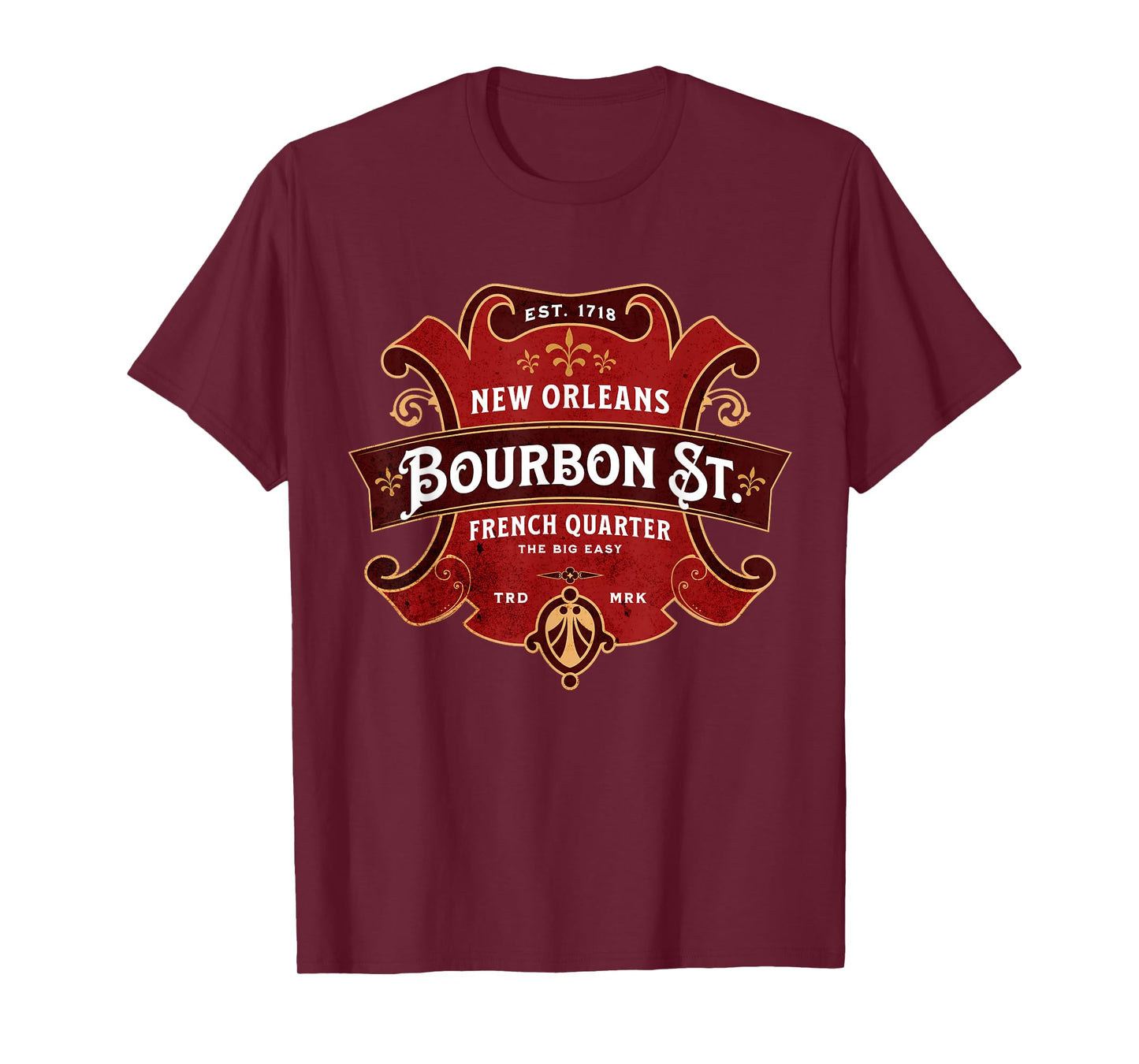 NOLA French Quarter Jazz Bourbon Street Music Vibes T-Shirt
