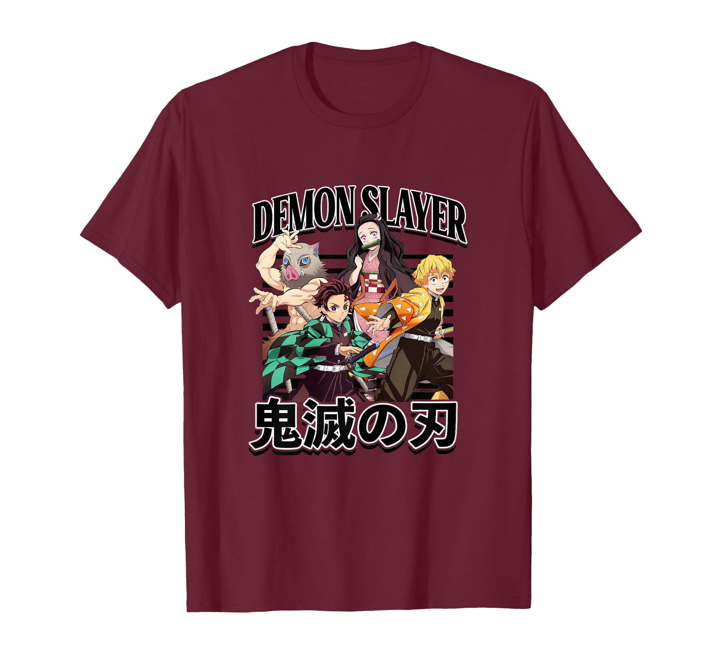 Demon Slayer: Kimetsu no Yaiba Tanjiro Zenitsu Inosuke Cast T-Shirt