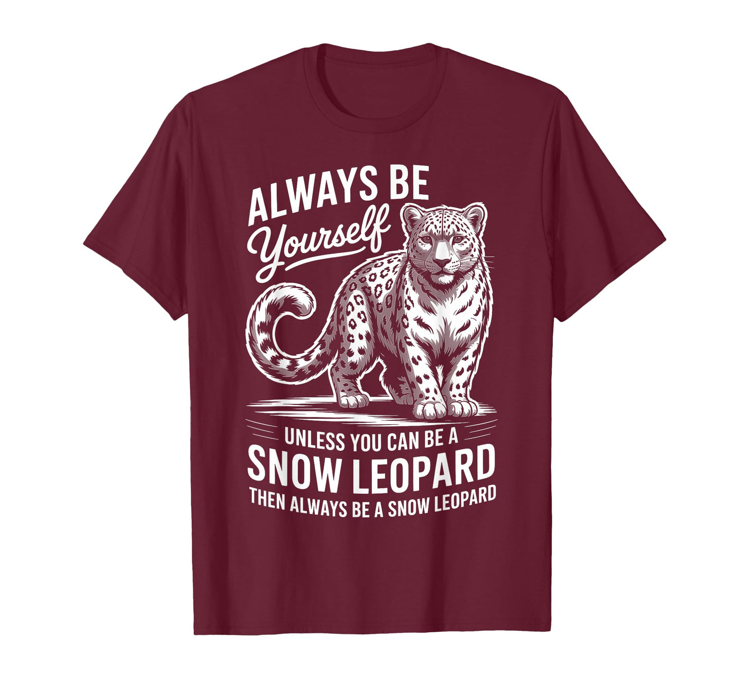 Snow Leopard Funny Snow Leopard T-Shirt