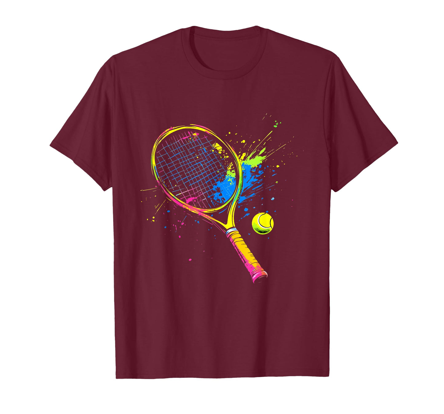 Colorful Tennis T-Shirt