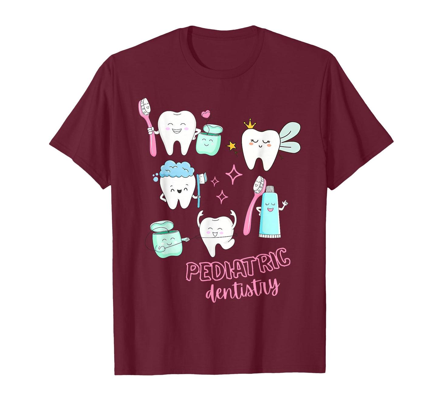 Cute Teeth Pediatric Dentistry Dental Hygienist Dental Squad T-Shirt