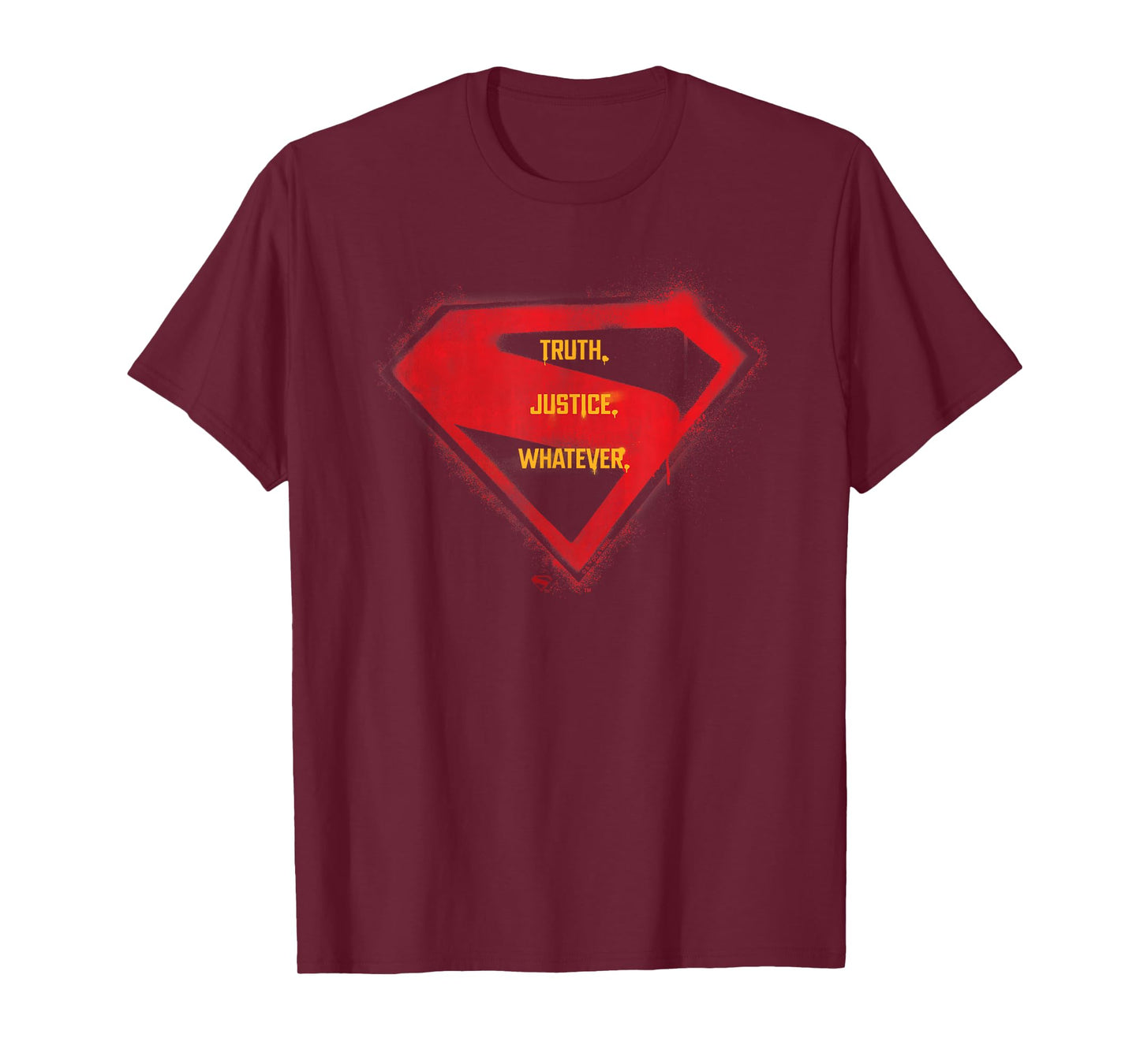 Supergirl 2026 Truth, Justice, Whatever Over Logo T-Shirt