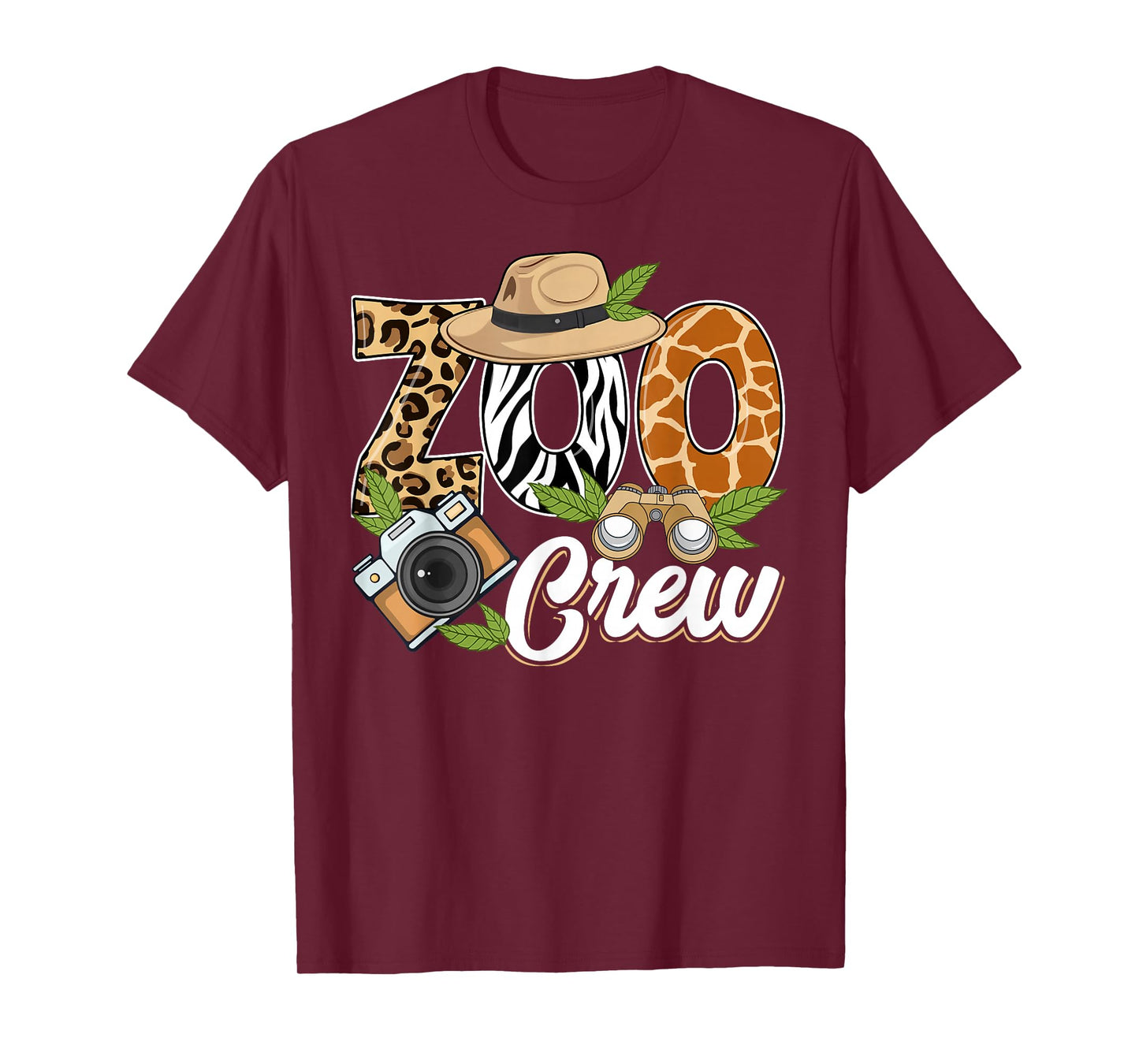 Zoo Crew Safari Animals Wildlife Animal Wild Field Trip T-Shirt