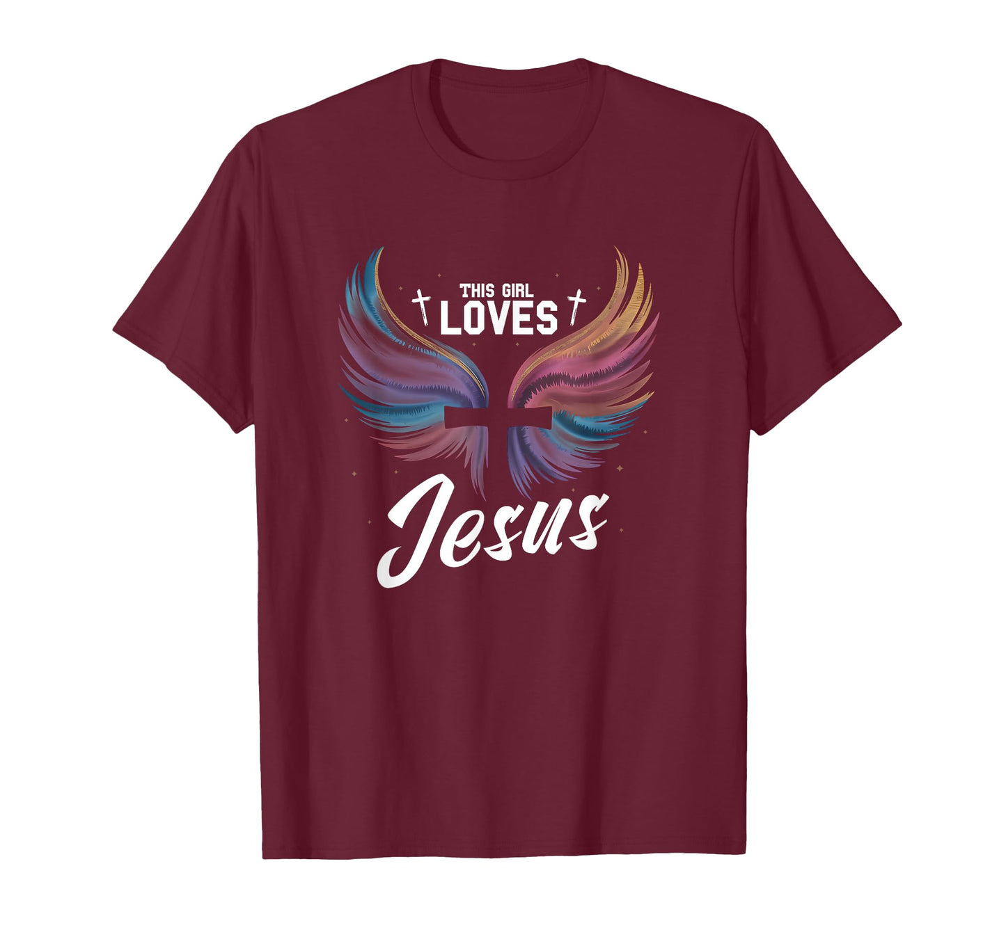 This Girl Loves Jesus Christian Girl Jesus T-Shirt