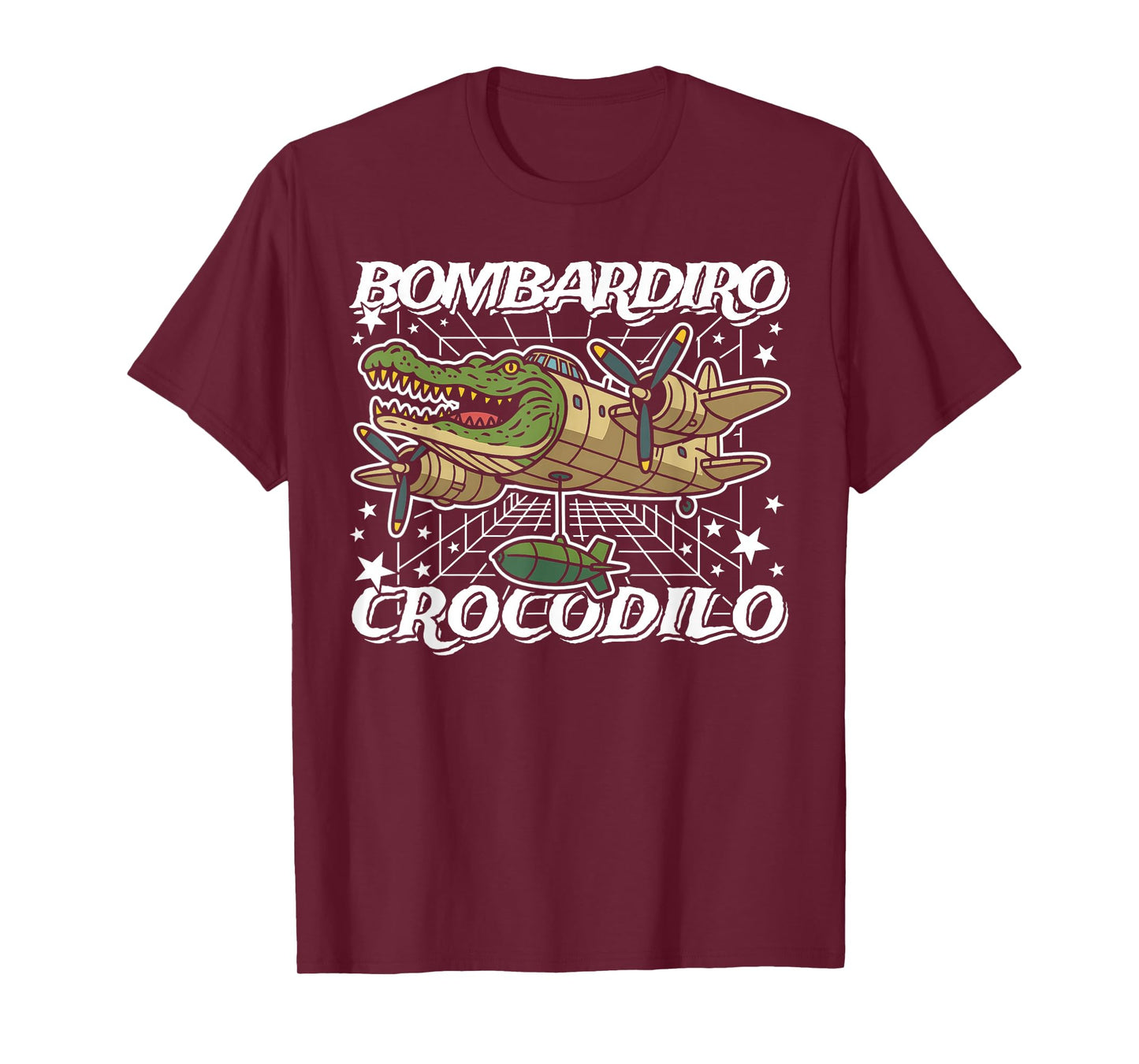 Bombardiro-Crocodilo Italian-Brainrot No Bad Drops on Kids T-Shirt