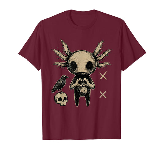 Axolotl Still Emo Raven Goth T-Shirt