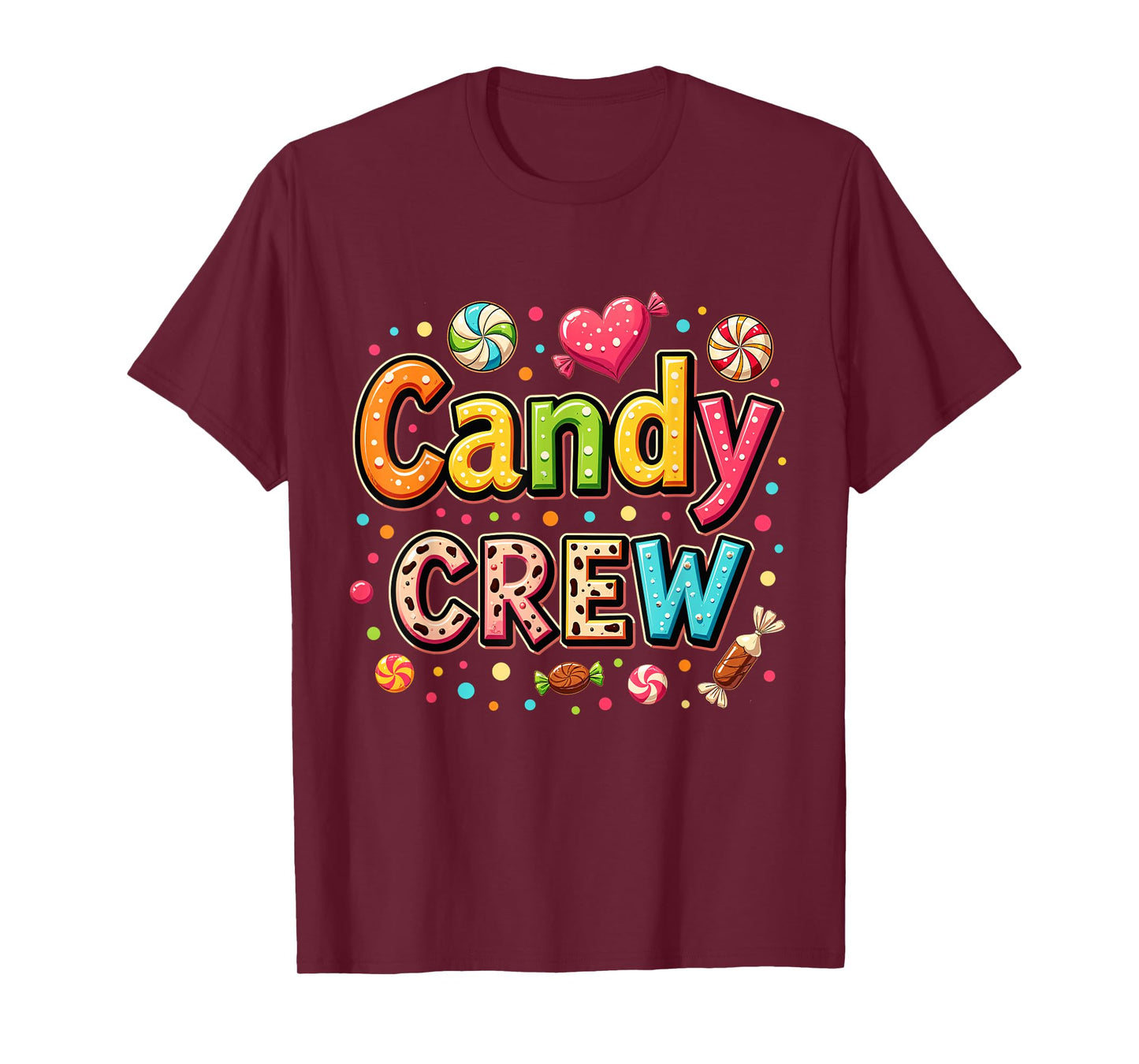 Candy Party Crew Lover Cute Halloween Trick or Treat Outfit T-Shirt