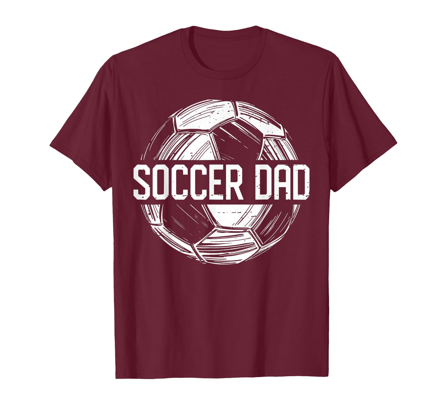 Soccer Dad Family Matching Team Player Gift Sport Lover Papa T-Shirt