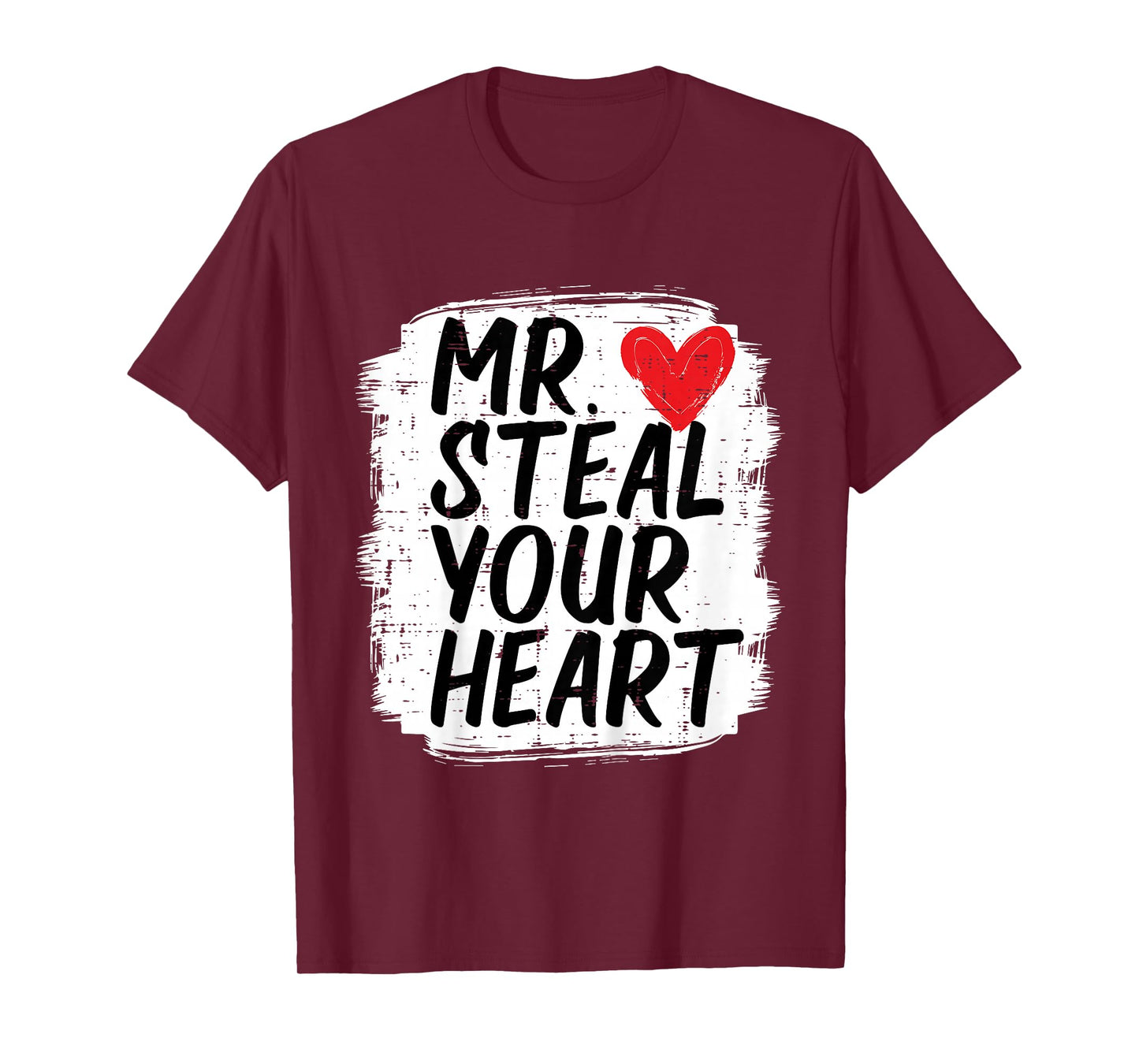 Kids Valentines Day Mr Steal Your Heart Cute Toddler Boys Kids T-Shirt