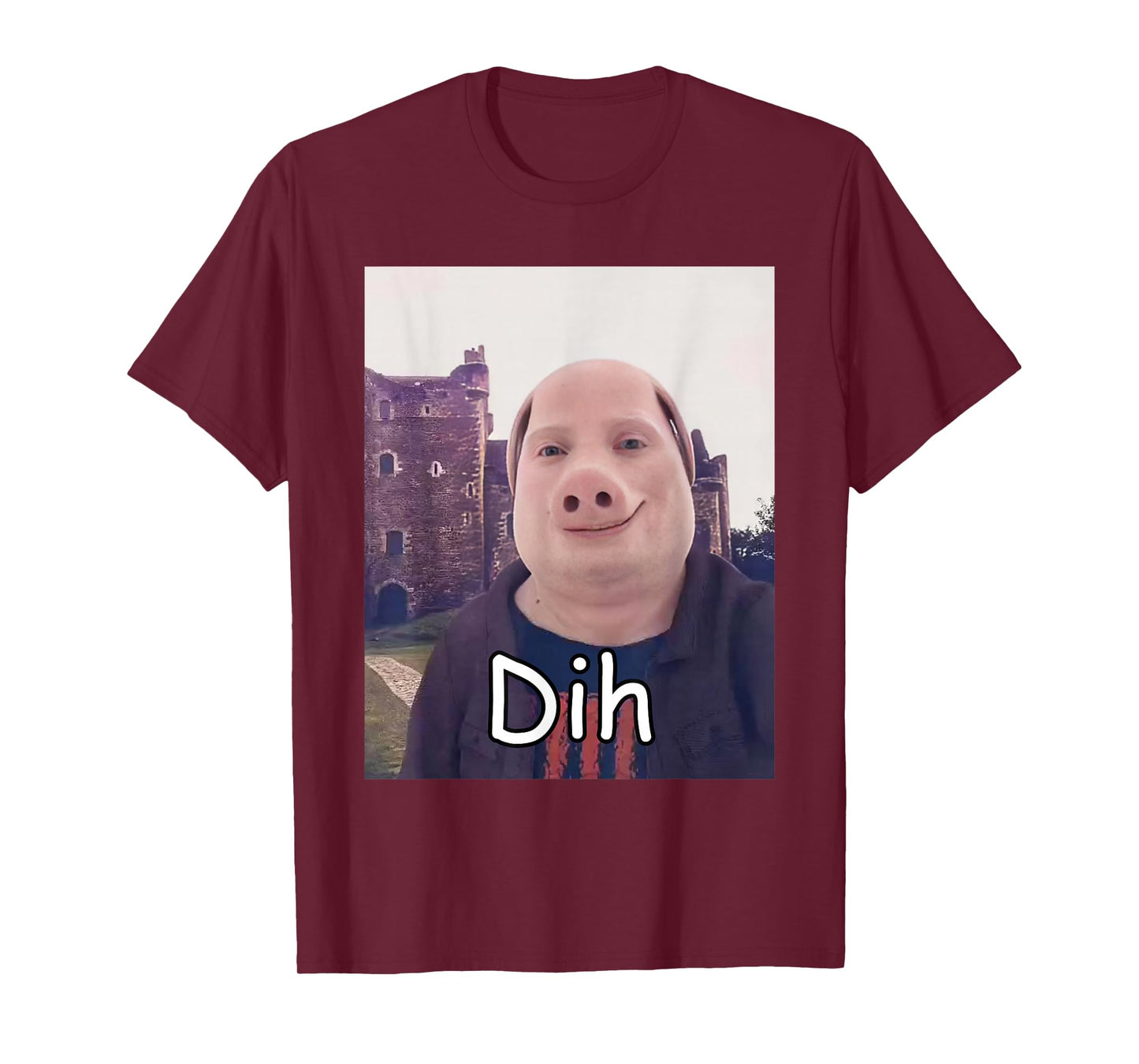 John Pork Meme Dih Funny Memes Internet Memes Brainrot Memes T-Shirt