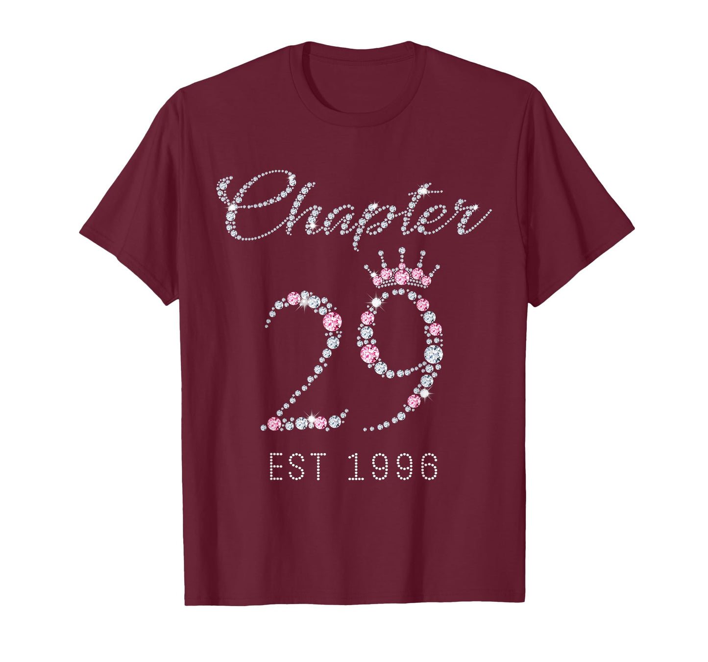 Chapter 29 EST 1996 29Th Birthday Tee Gift For Womens T-Shirt