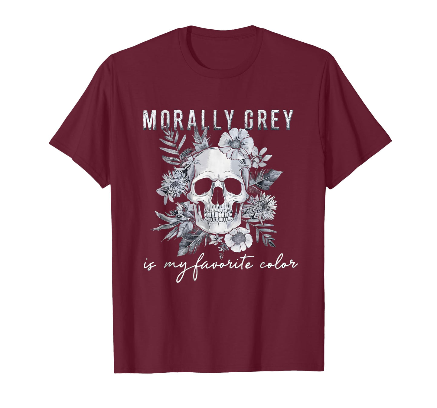 Morally Grey Is My Favorite Color Morally Grey Book Club T-Shirt