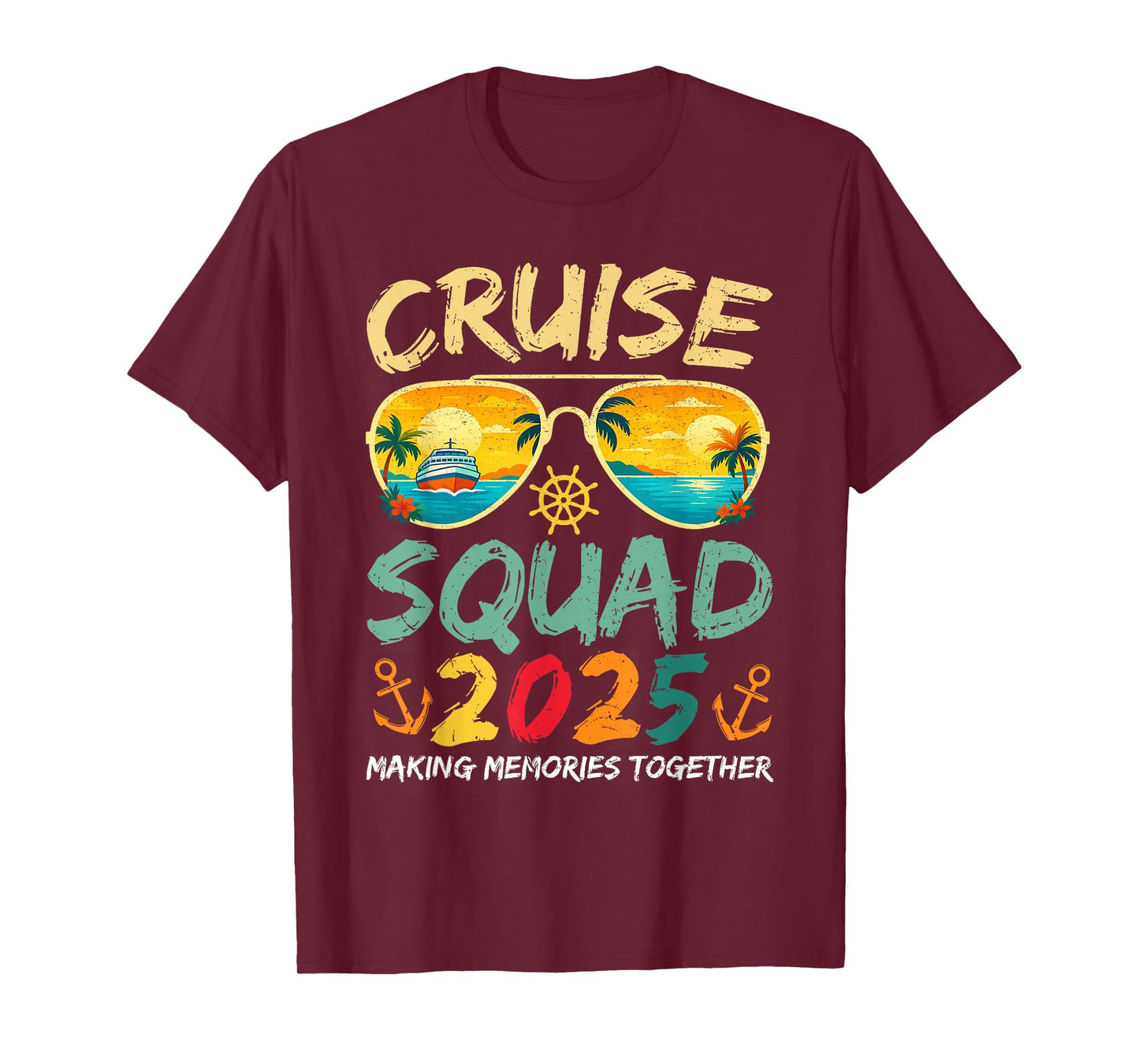 Cruise Squad 2025 Outfits Friends Family Couples Matching T-Shirt