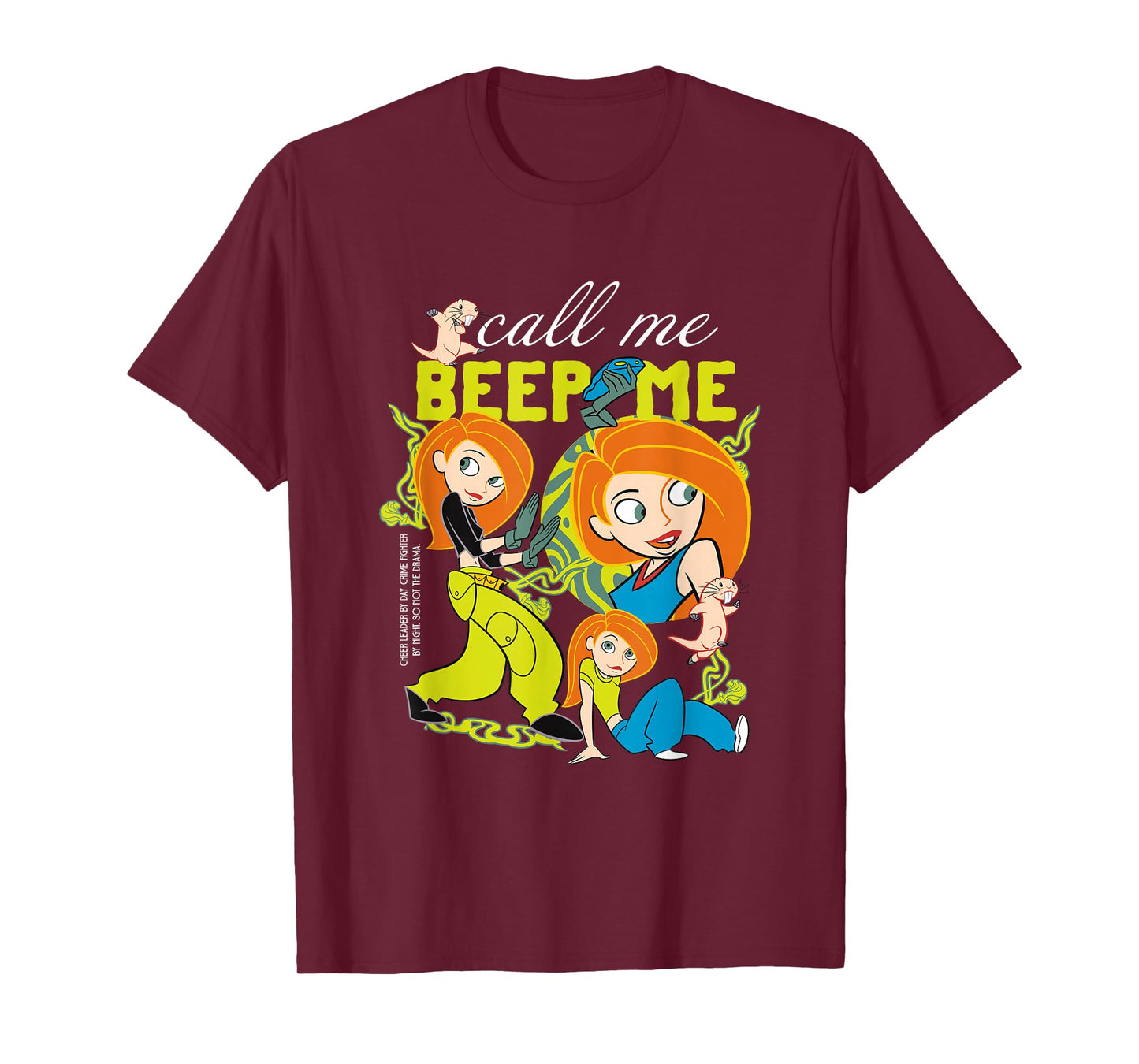 Disney Kim Possible Retro Y2k Style T-Shirt