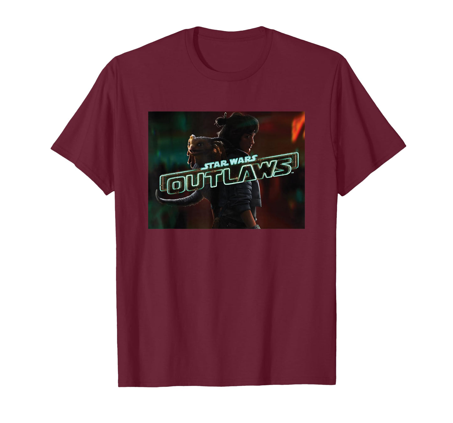 Star Wars Outlaws Nix And Kay Vess Poster T-Shirt
