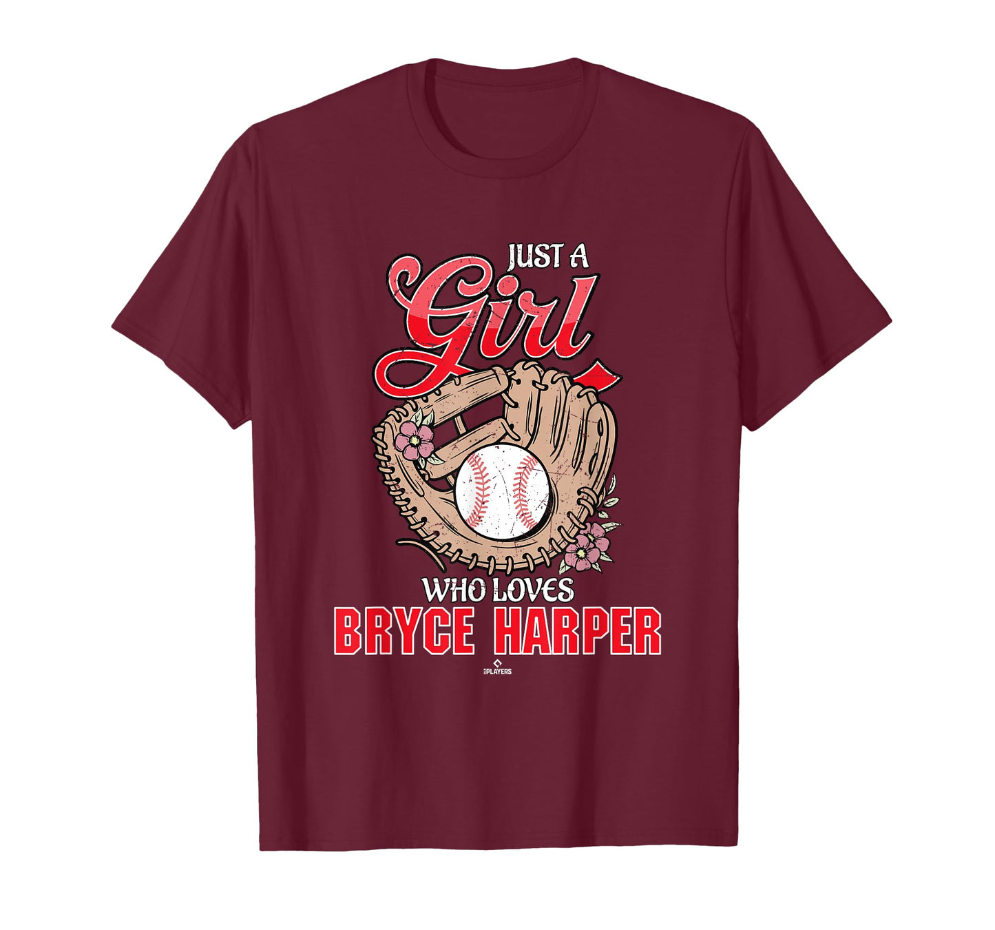 Just a Girl Who Loves Bryce Harper Philadelphia Baseball T-Shirt