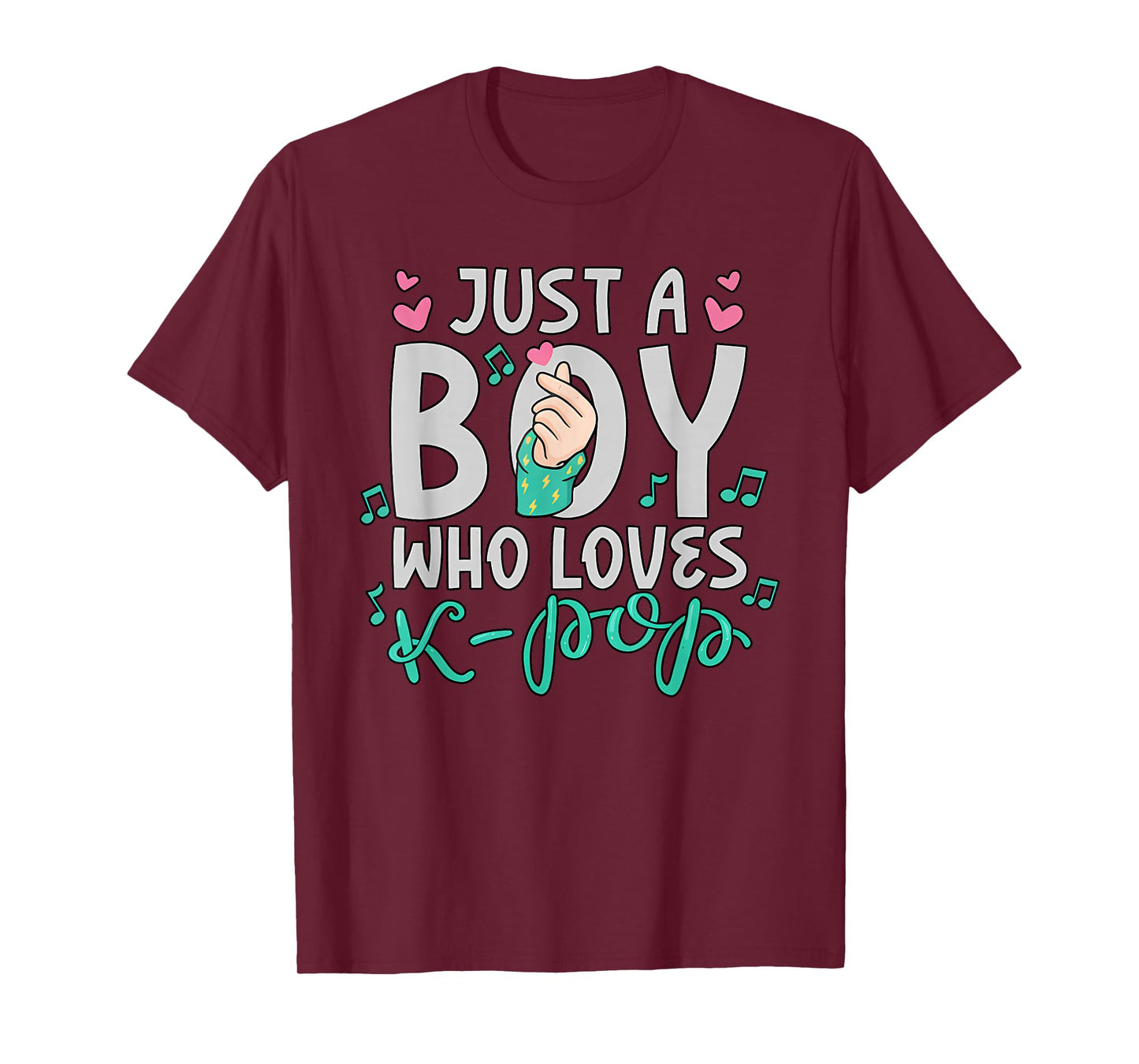 Just a Boy Who Loves K-Pop Fandom Celebration T-Shirt