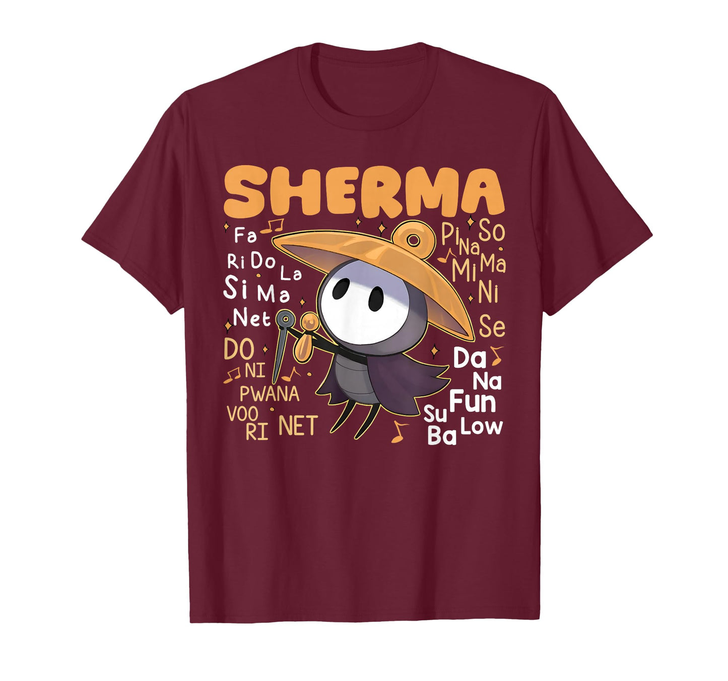 Sherma Song Funny Game Quote Hollow Video Game Fan T-Shirt