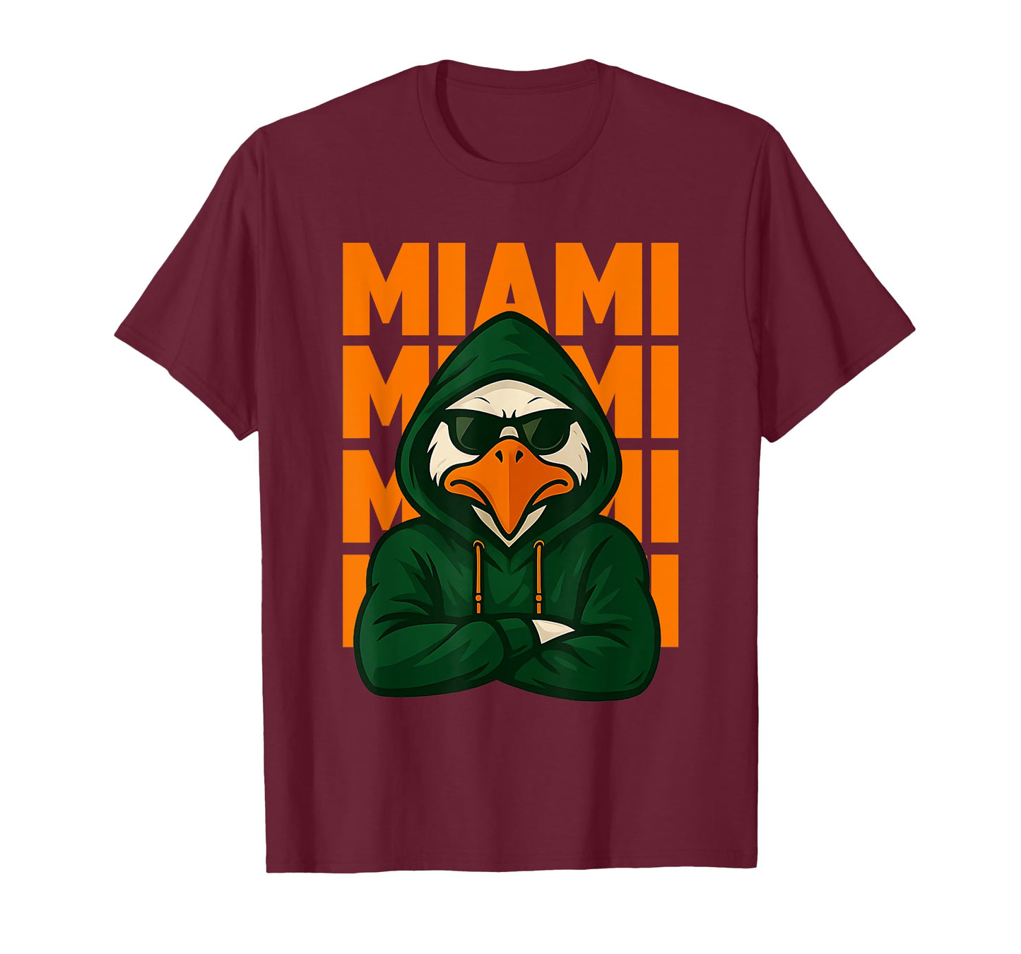 Retro Miami Vibes Animal Vintage for Men Women T-Shirt