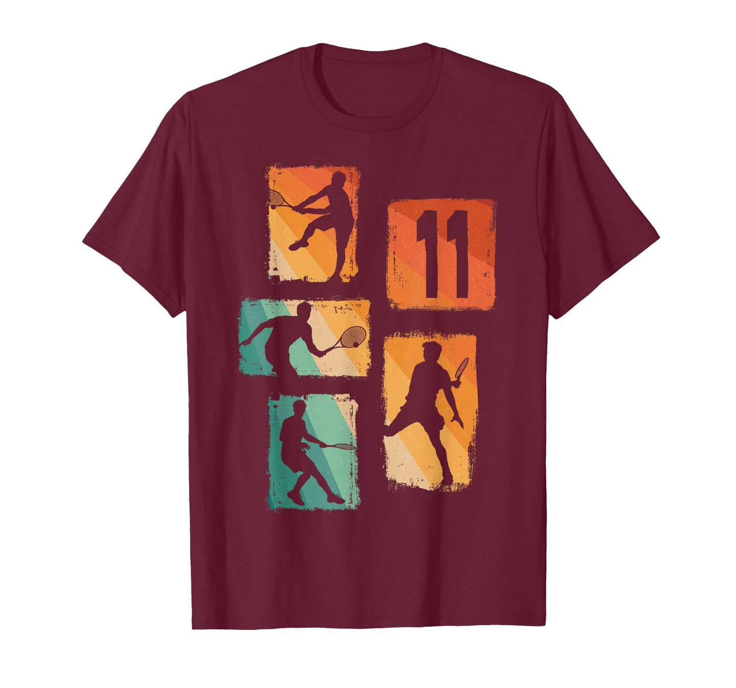 11th Birthday Boys Tennis Player Tennis 11 Years Old T-Shirt