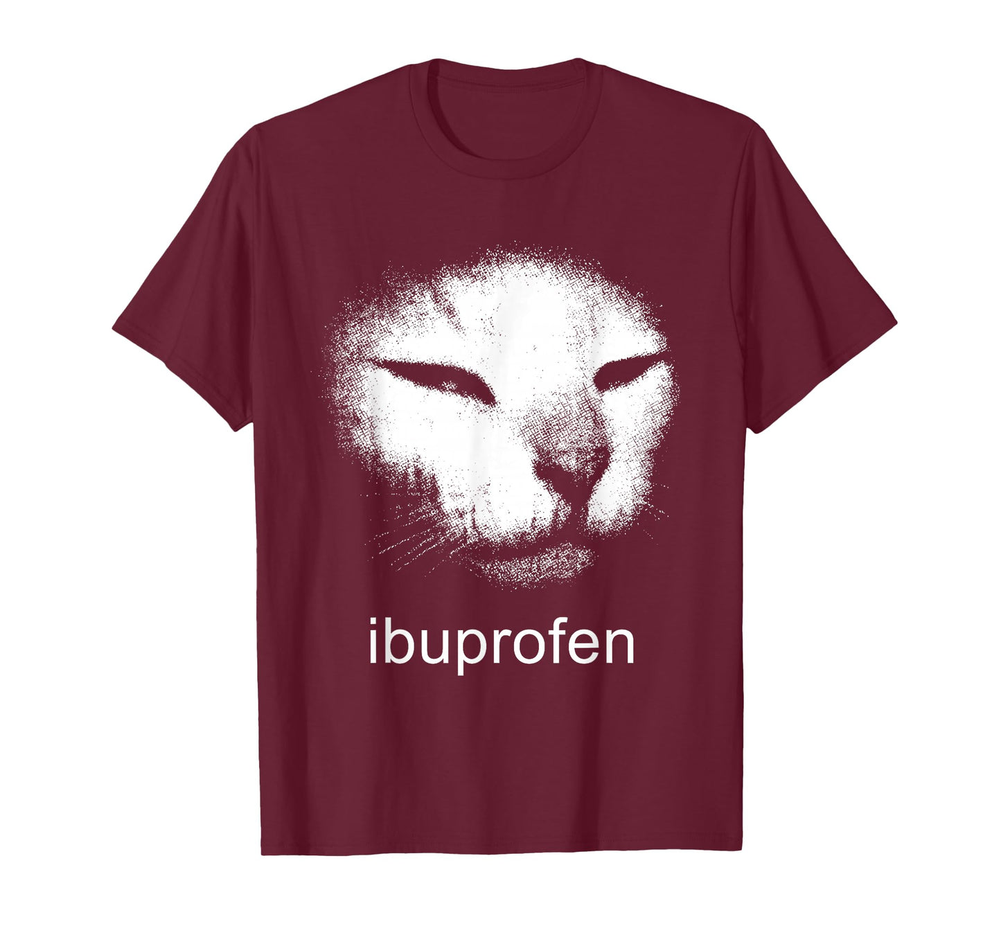 I Need Ibuprofen Funny Vintage Cat Kitten Meme Silly Cat T-Shirt