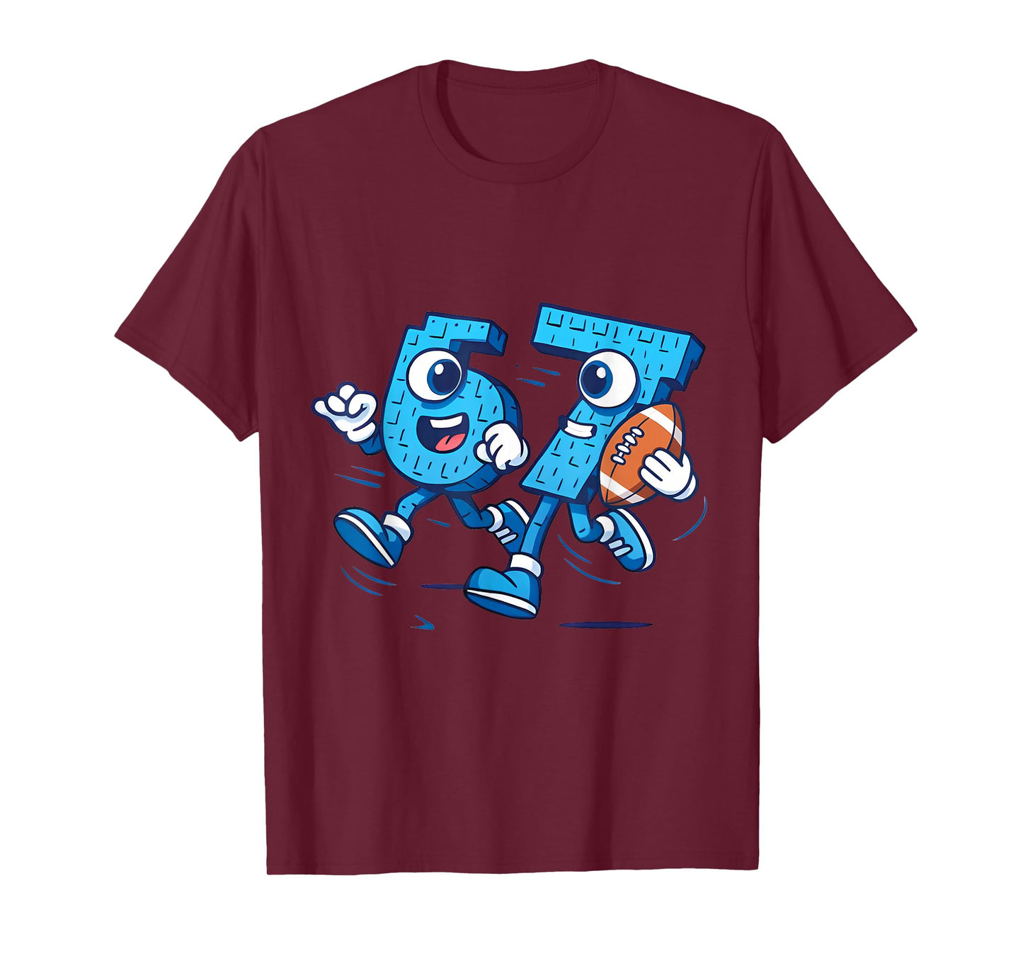 67 Six Seven Italian Brainrot Kids Soccer 67 Meme Christmas T-Shirt