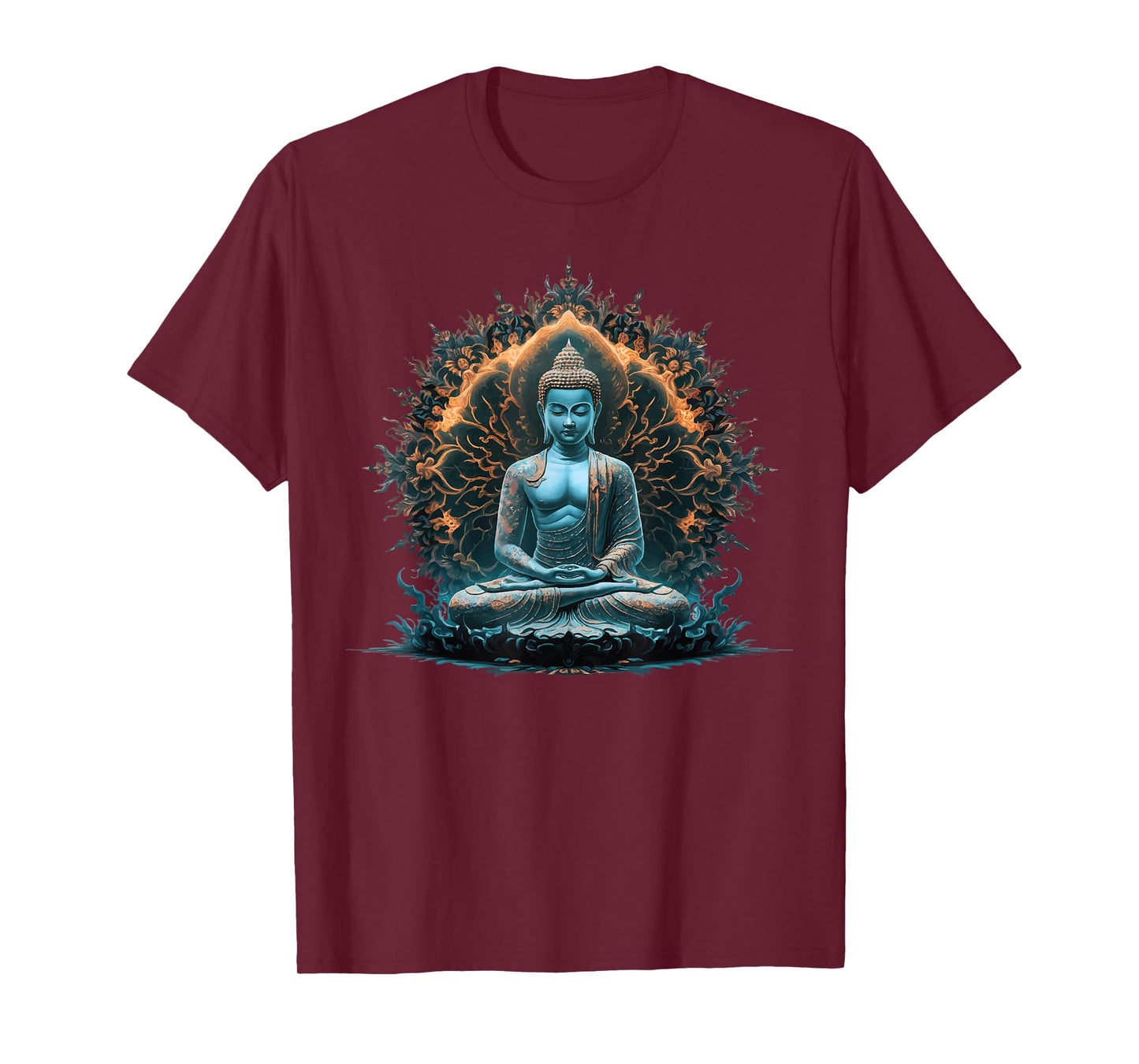 Buddha Spiritual Consciousness Meditation Buddhism Mandala T-Shirt