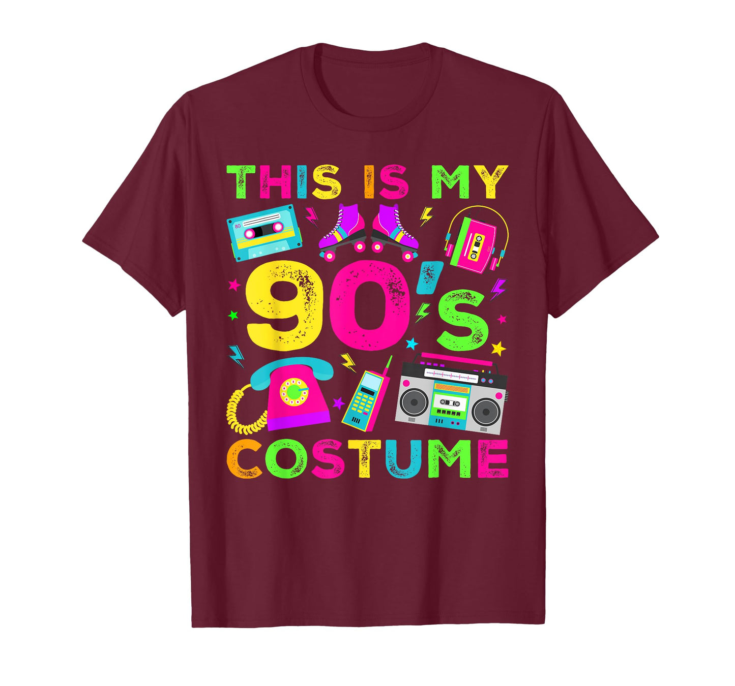 This Is My 90s Costume 90's style Nineties Retro Party T-Shirt