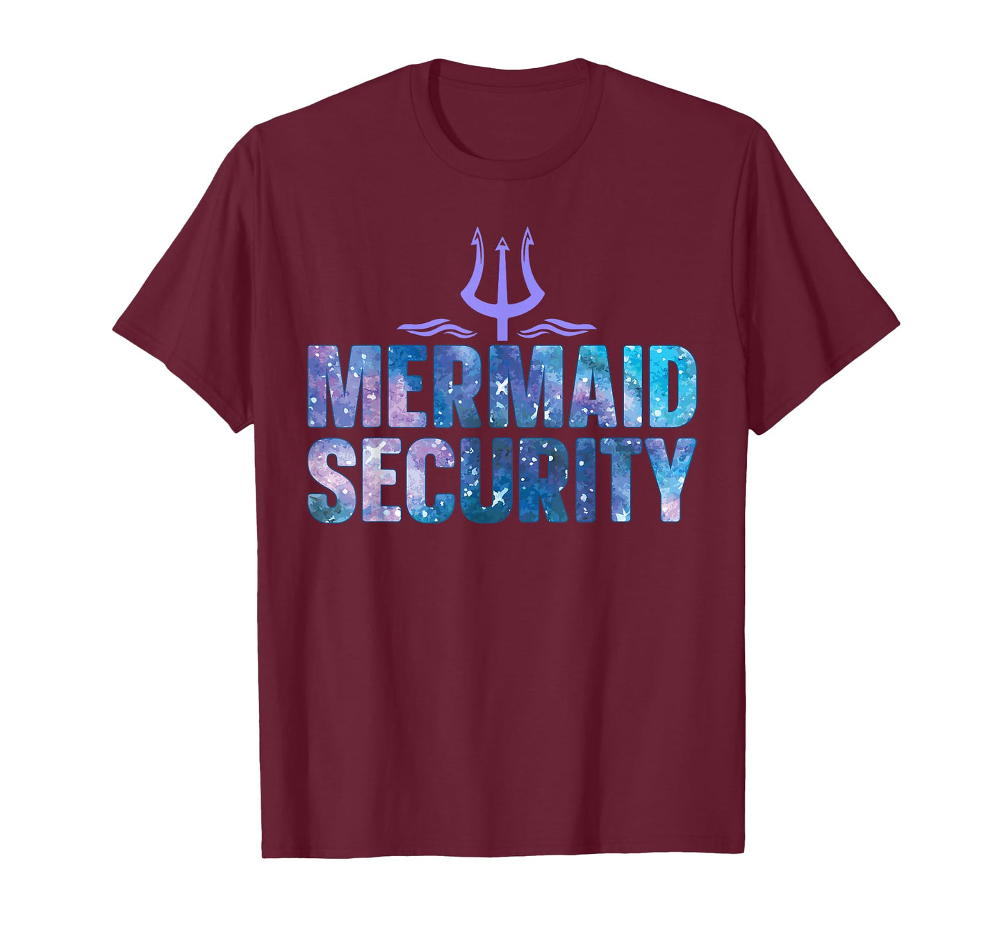 Mermaid Security Funny Dad Mermaid Family Mermaid Squad T-Shirt