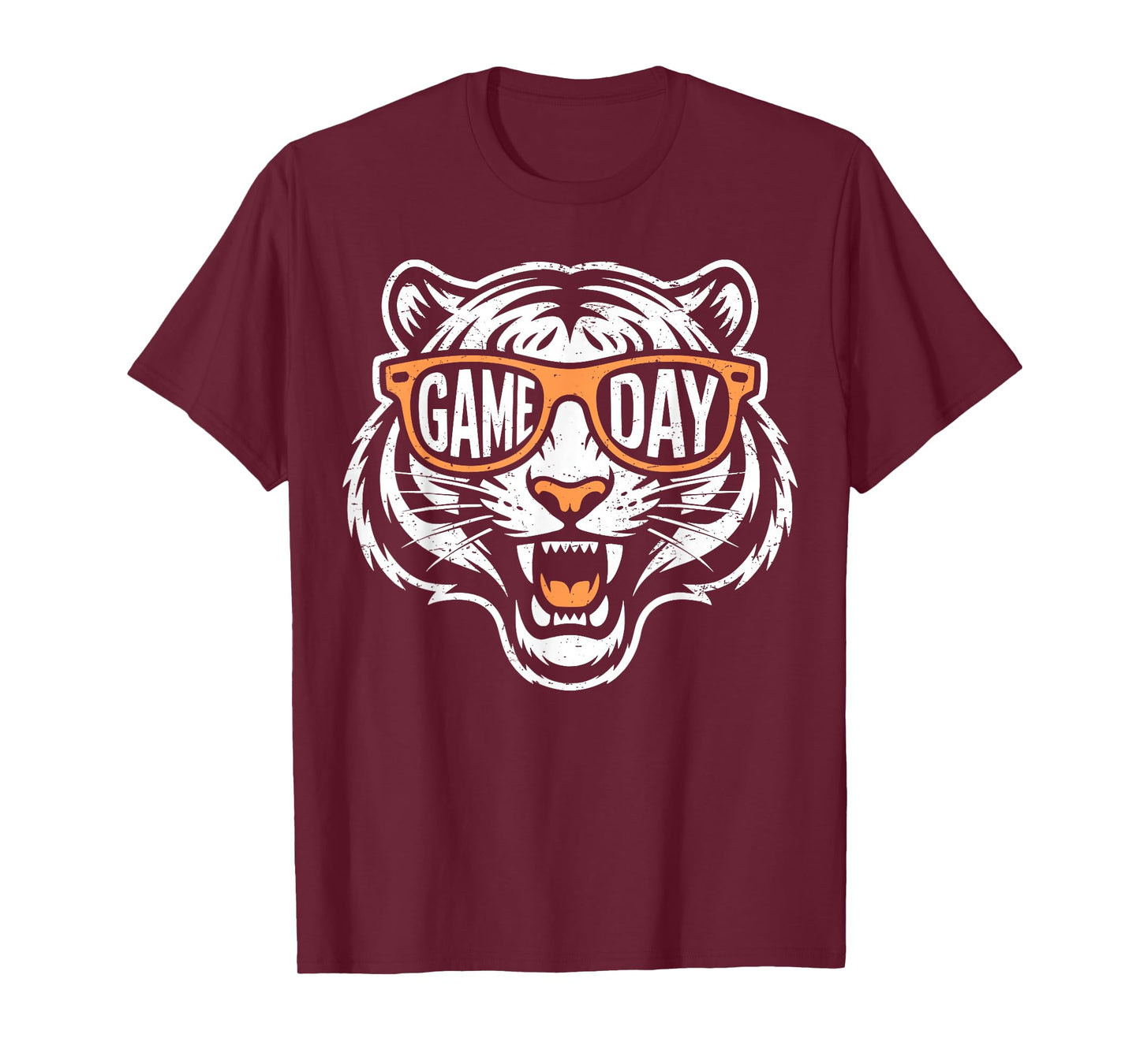 Retro Game Day Tiger T-Shirt