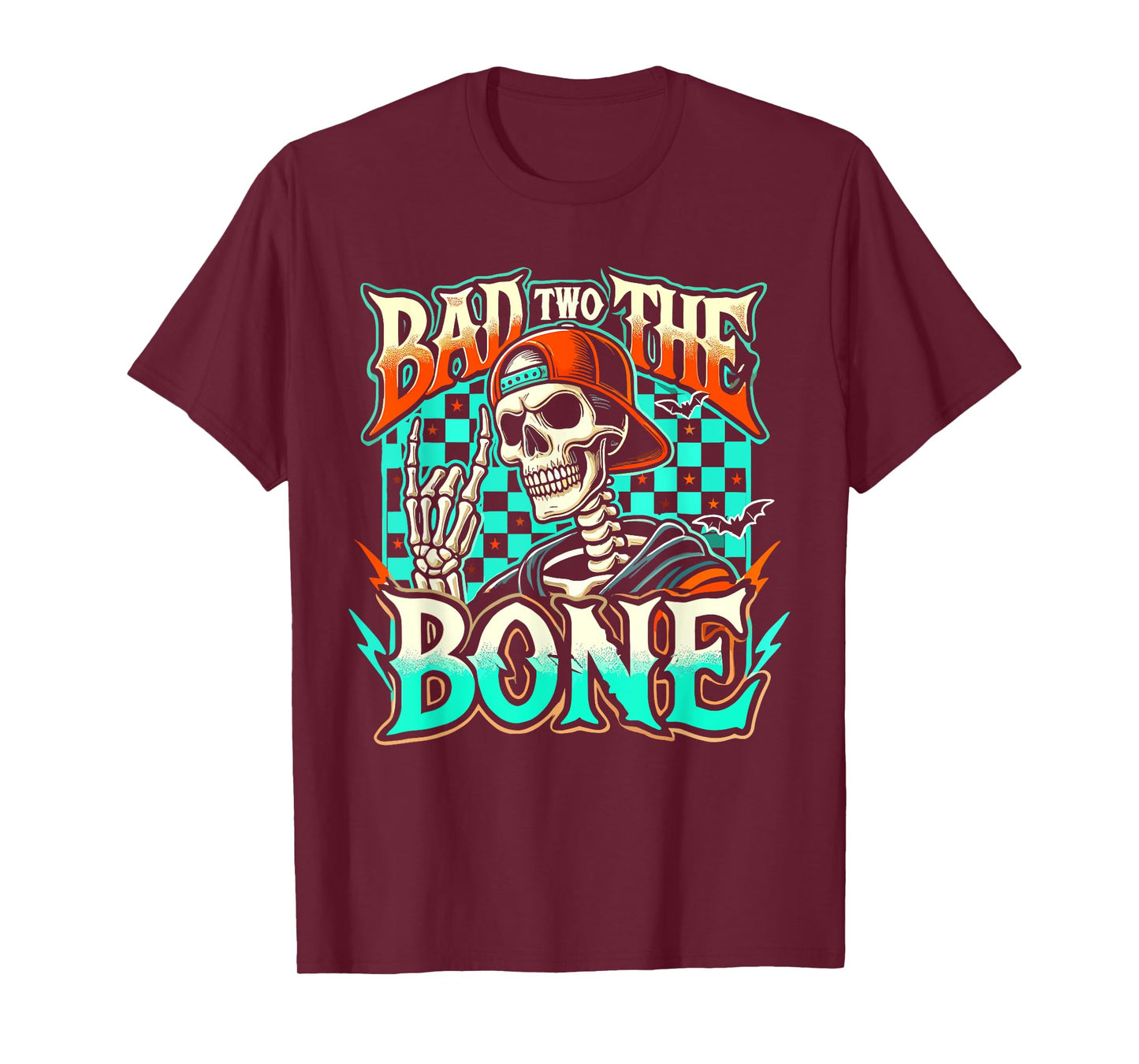 Bad Two the Bone Birthday Boy, 2 Years Old, 2nd Birthday T-Shirt